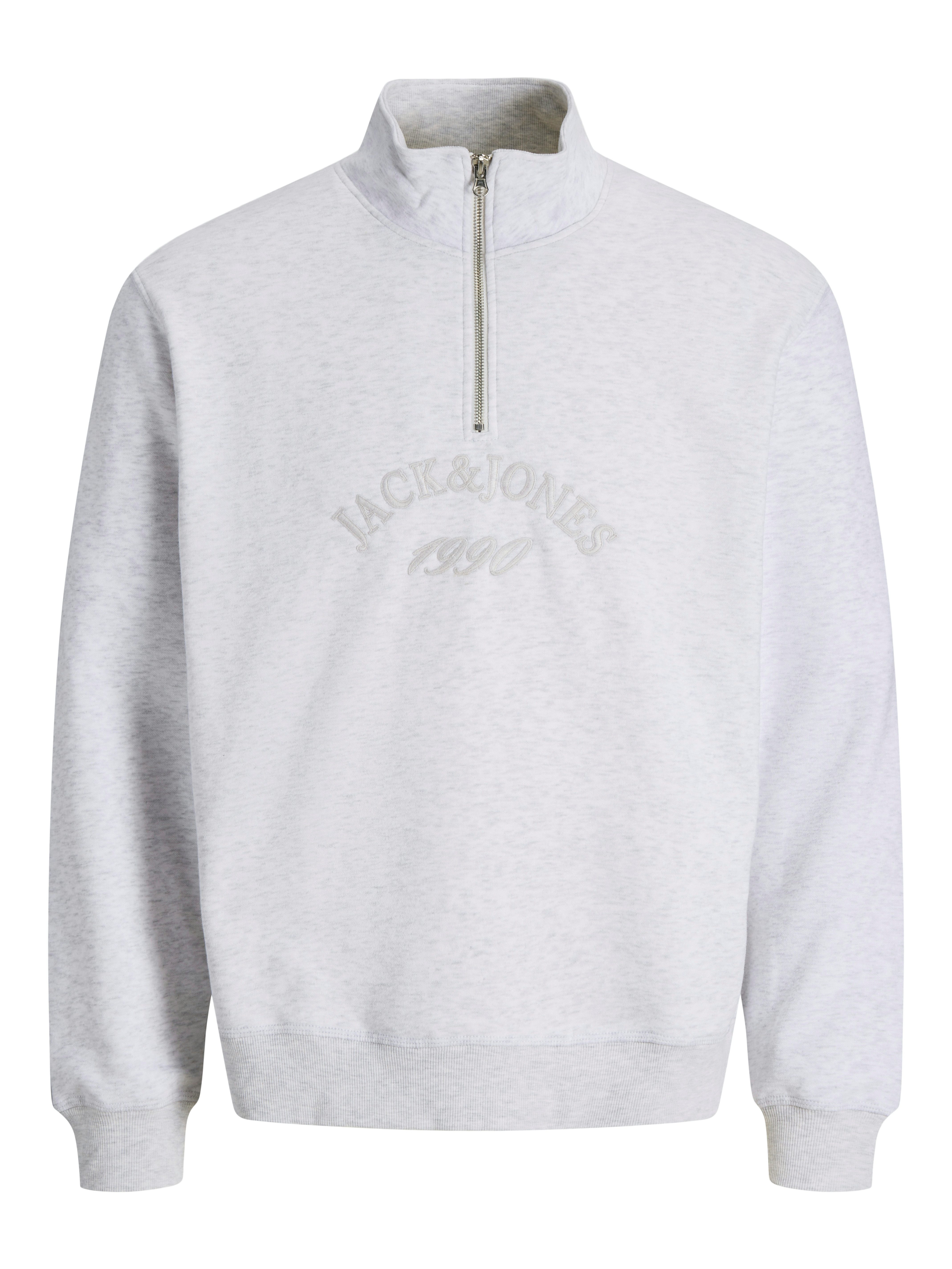 Jack & Jones Sweater JORBLEECKER BRANDING SWEAT HIGH NECK BF günstig online kaufen