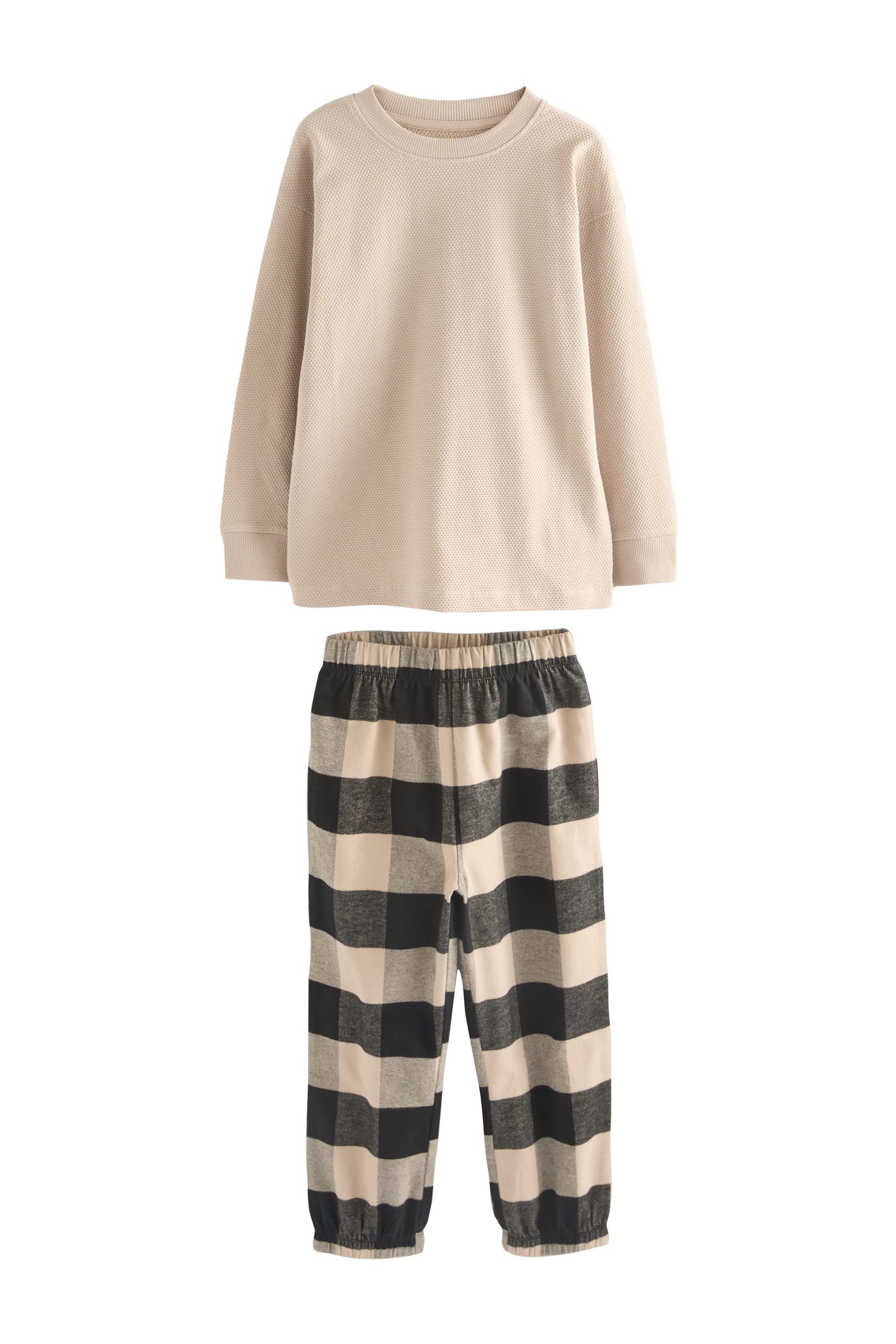 Next Pyjama Karierte Pyjamas aus Webstoff im 2er-Pack (4 tlg) – Bild 3 von 5