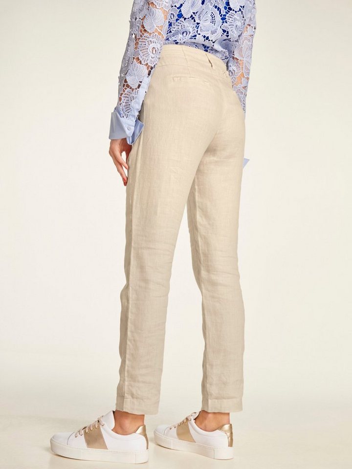 heine Jerseyhose Leinenhose normal
