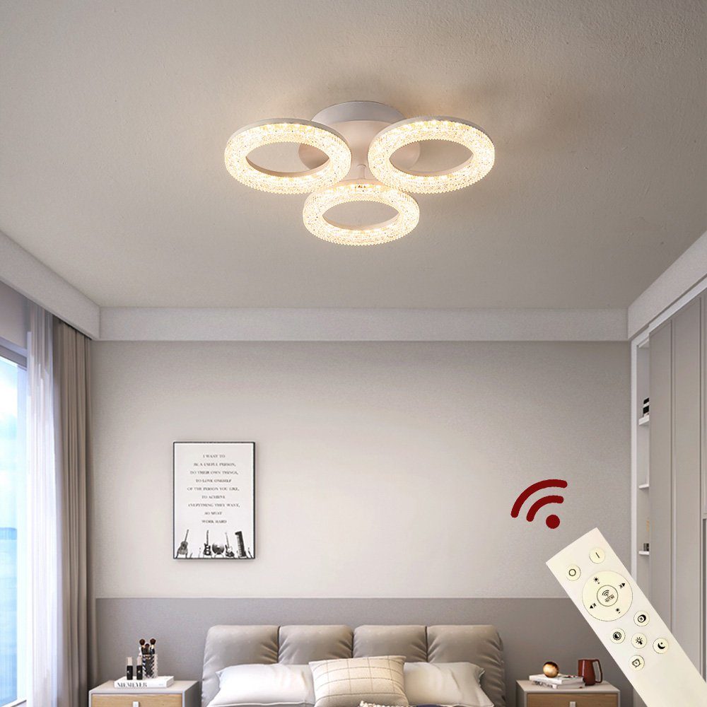 Euroton LED Deckenleuchte LED Deckenlampe Fernbedienung günstig online kaufen