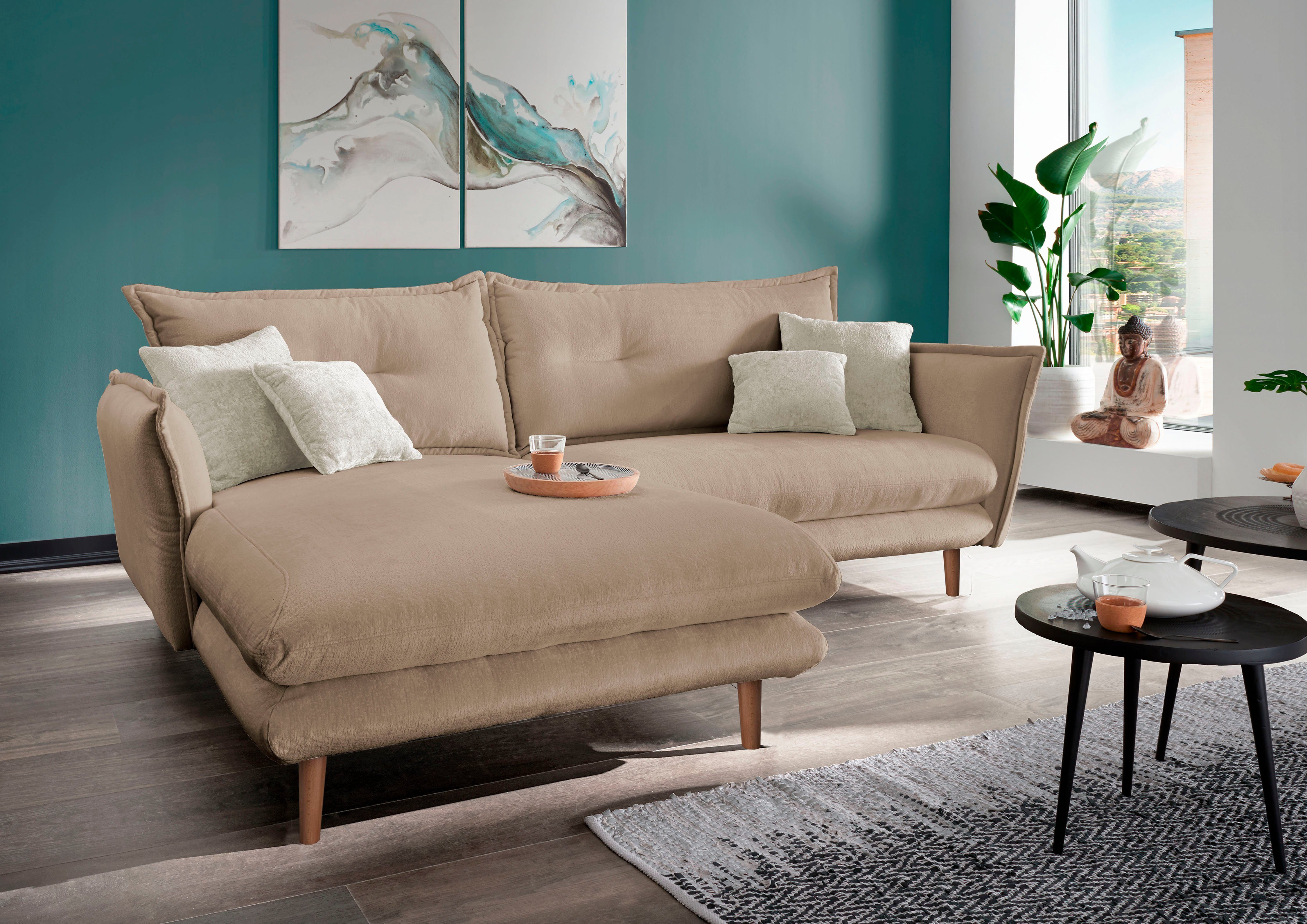 INOSIGN Ecksofa Lazio modern und bequem, günstig online kaufen