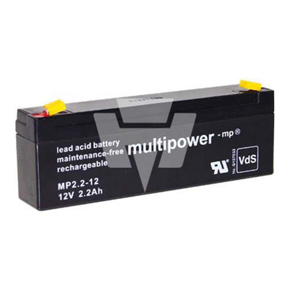 Hückmann Hückmann Multipower Blei-Akku MP2, 2-12 Pb12V/2, 2Ah 301074 RC-Ladegerät