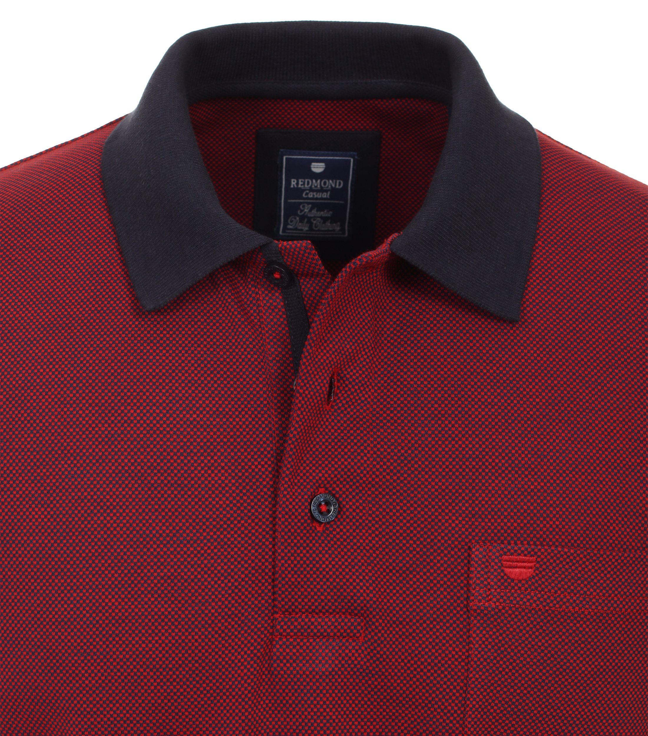 50 Poloshirt Redmond rot andere Muster