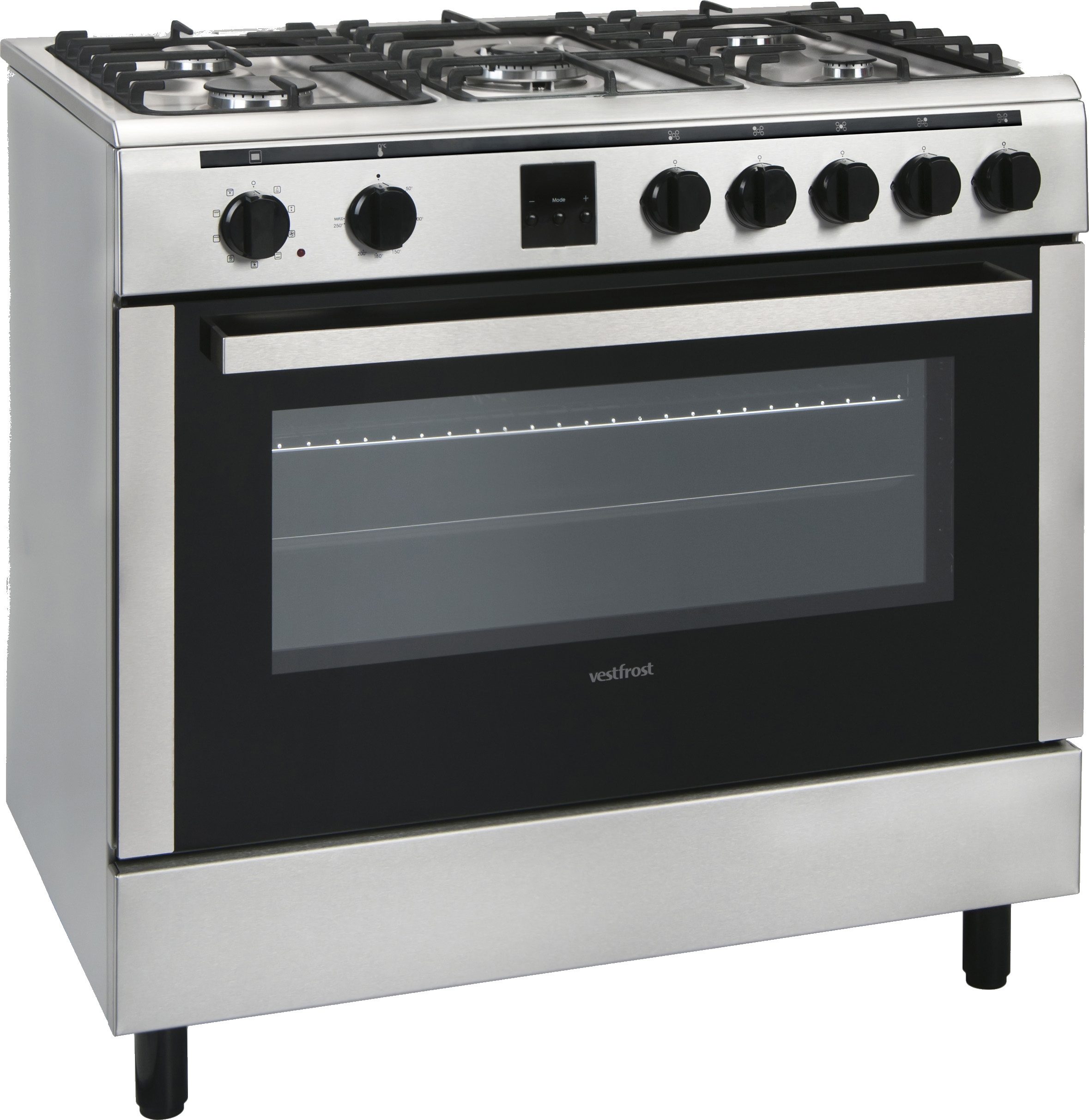 Vestfrost Gas-Standherd FSHG 90, A, 90 cm breit - Vestfrost