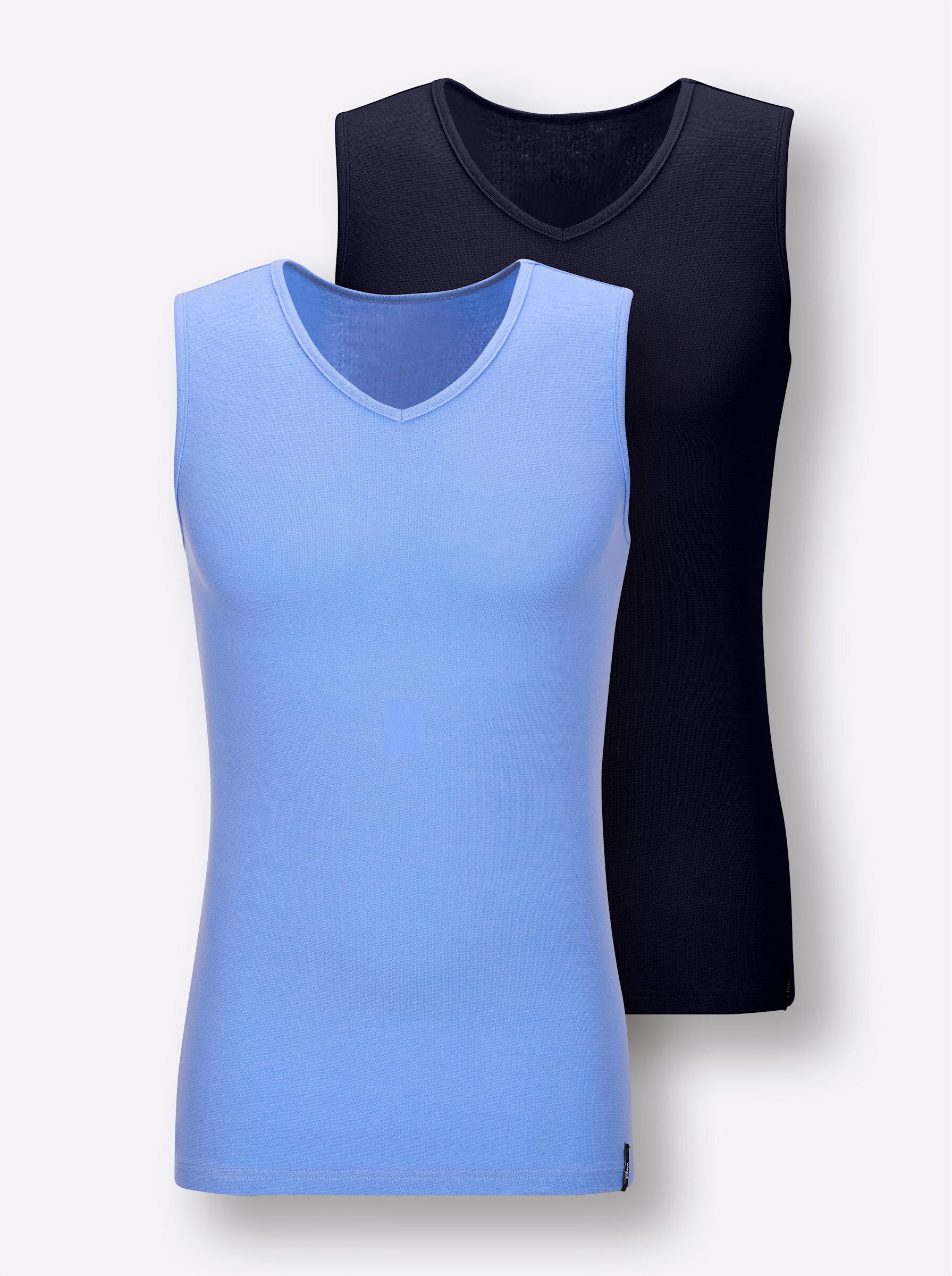 Witt Unterziehshirt Unterhemd Kurzarm (2-St)