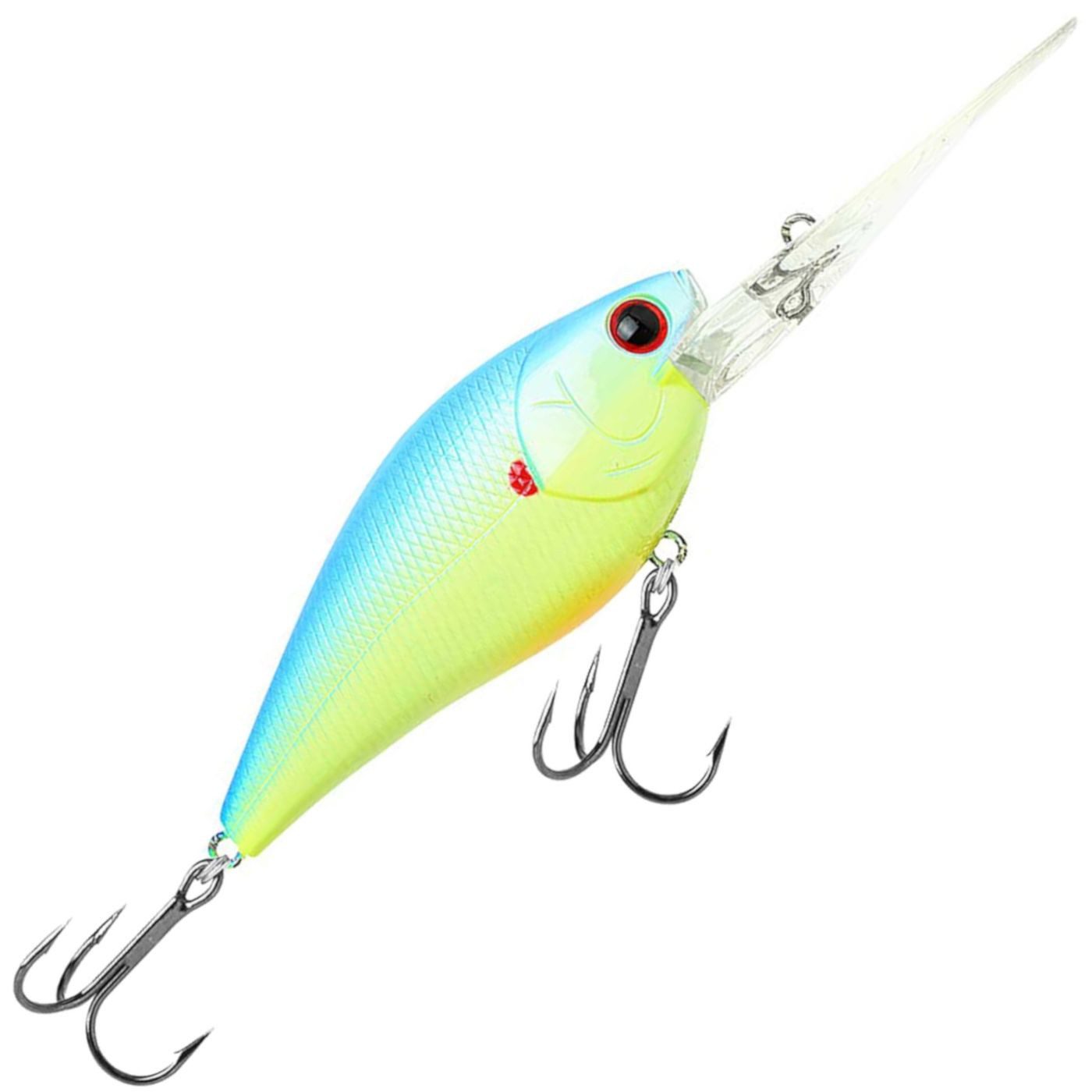 Lucky Craft Kunstköder Flat CB D-20 TO Chart Blue