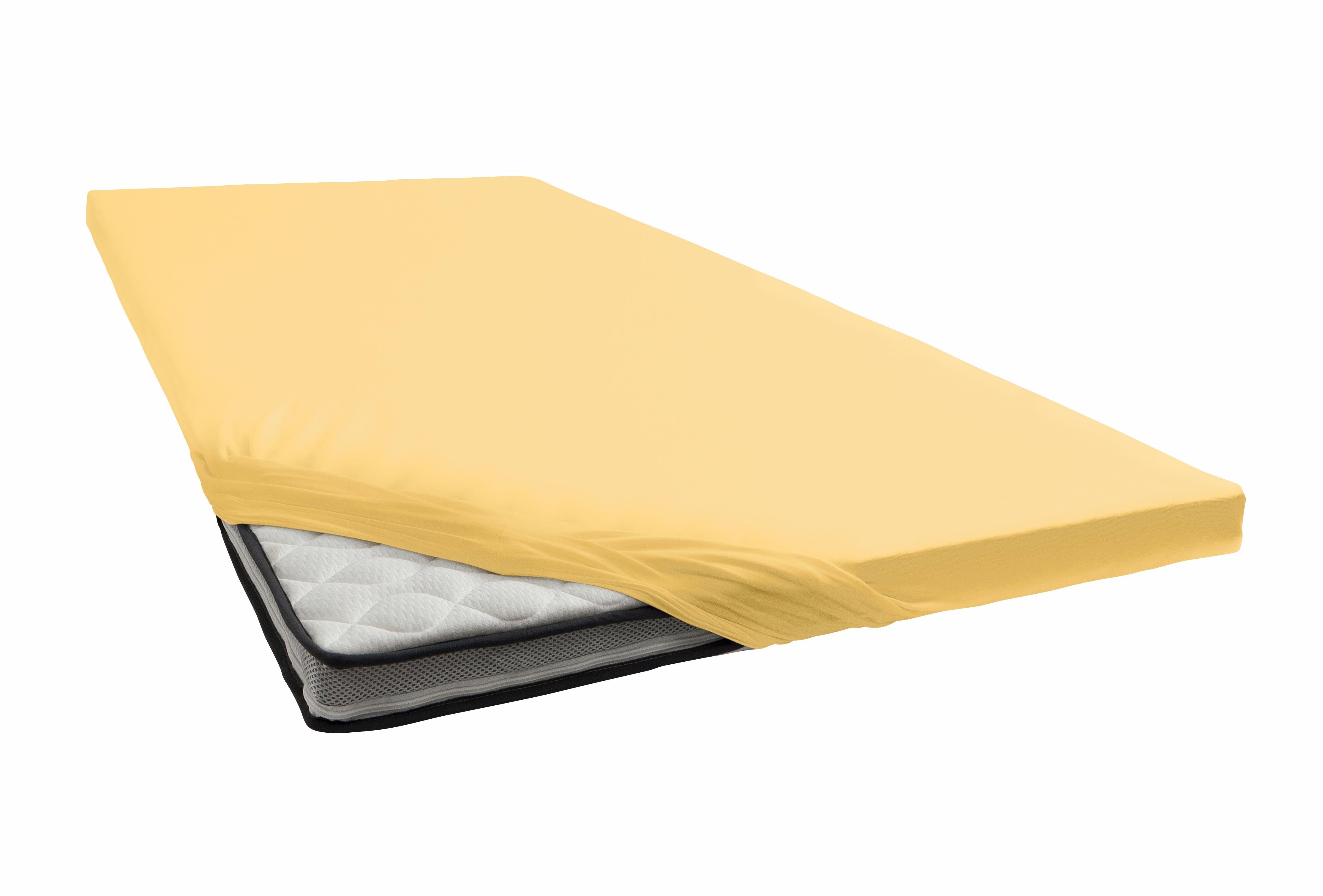 Janine Janine Topper-Spannbetttuch 5001 (für Box-Spring Betten) marine (82) günstig online kaufen