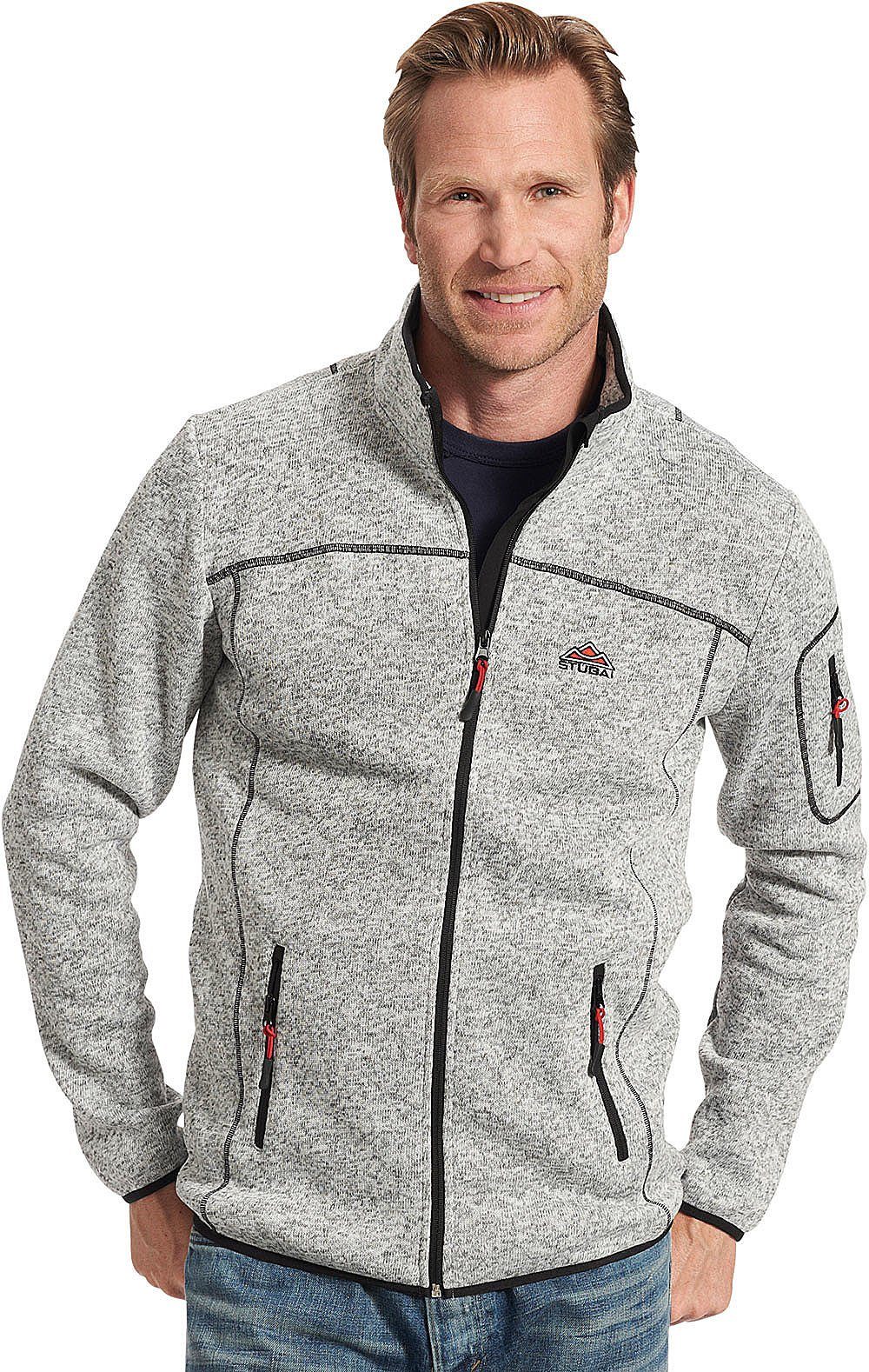 Stubai Strickfleecejacke Schnelltrocknend und atmungsaktiv – Bild 5 von 5