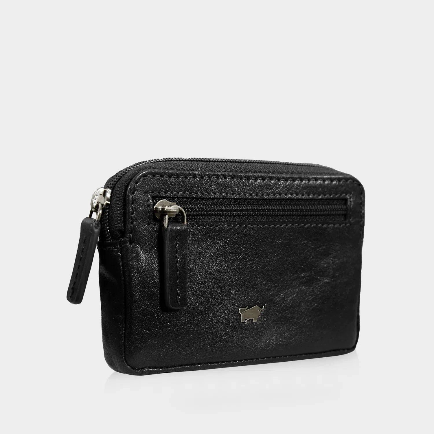 Braun Büffel Schlüsseltasche COUNTRY Schlüsseletui M Zip schwarz – Bild 3 von 5