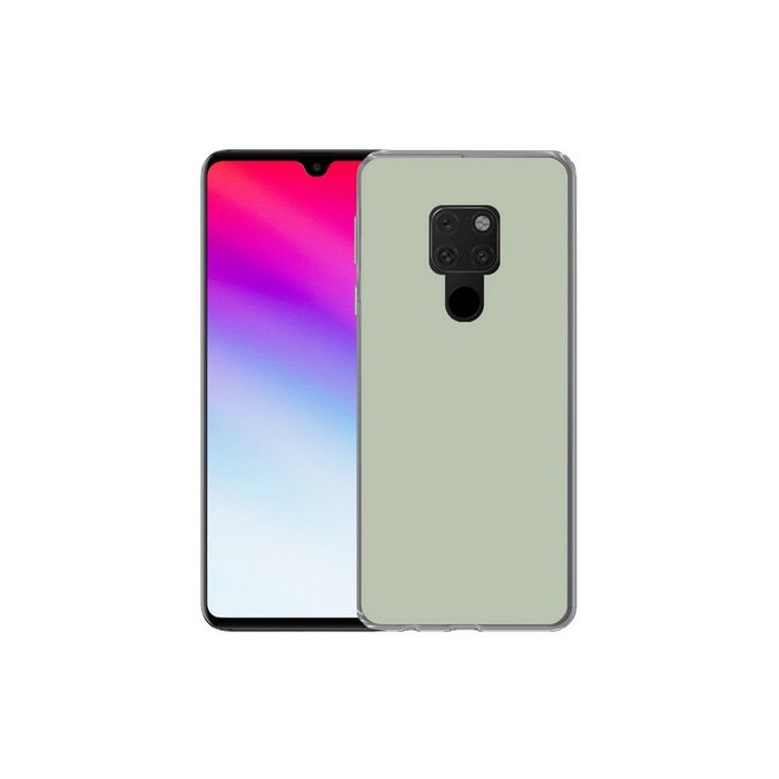 MuchoWow Handyhülle Farbe - Mintgrün - Innenausstattung Phone Case Handyhülle Huawei Mate 20 Silikon Schutzhülle OR12334