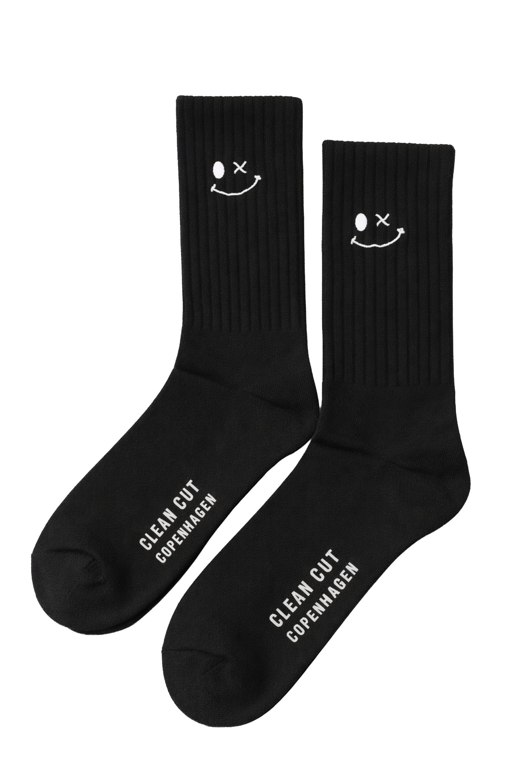 Clean Cut Copenhagen Tennissocken Clean Cut Copenhagen Logo 2-Pack Socks