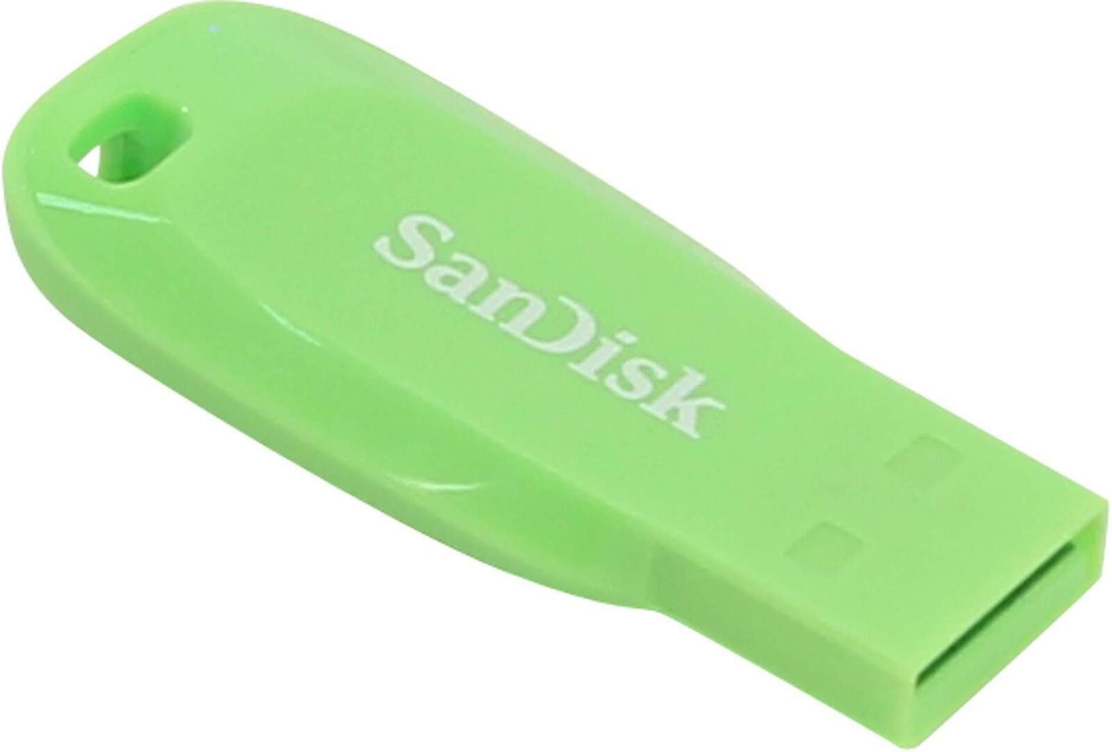 SanDisk Cruzer Blade 32GB grün USB-Stick