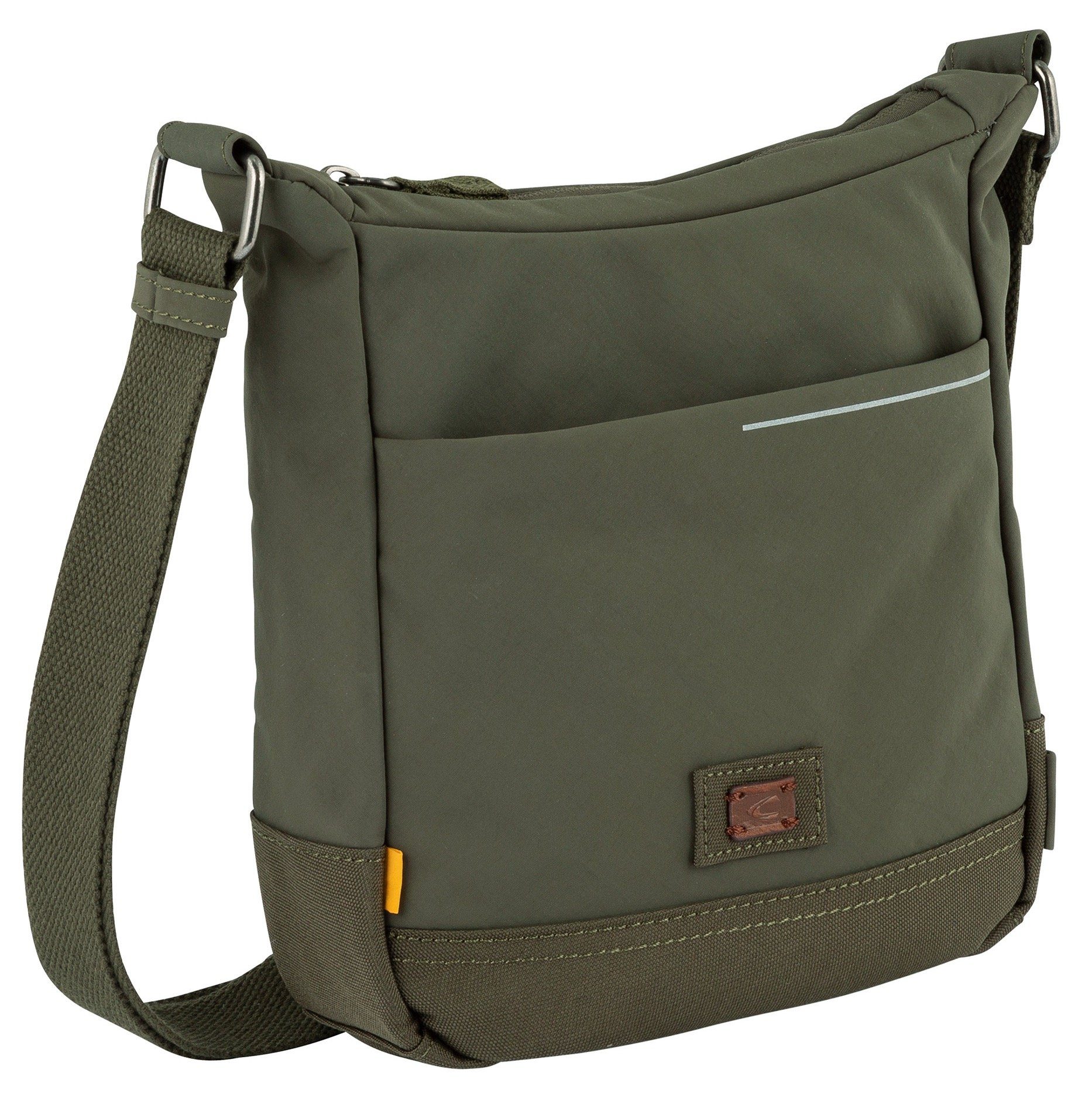 im bag Design BB active CITY Umhängetasche praktischen khaki camel M, Cross