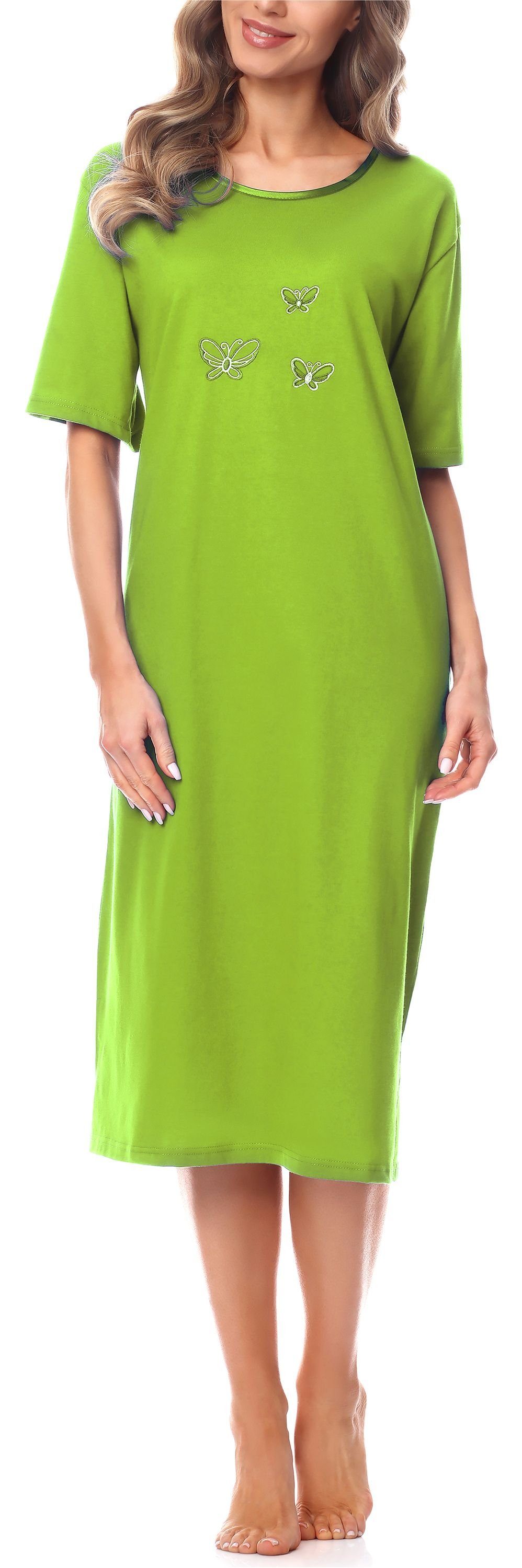 Merry Style Nachthemd Damen Kurzarm Nachthemd 91LW1 (1-tlg)