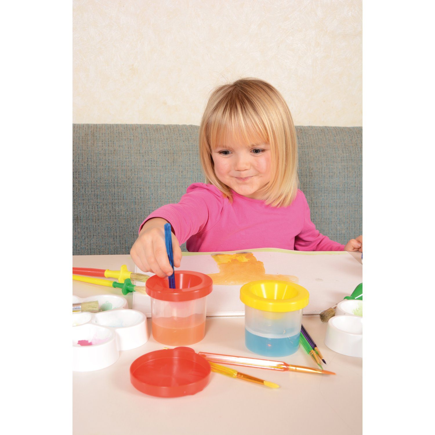EDUPLAY Experimentierkasten Pinselbecher 10er Set günstig online kaufen