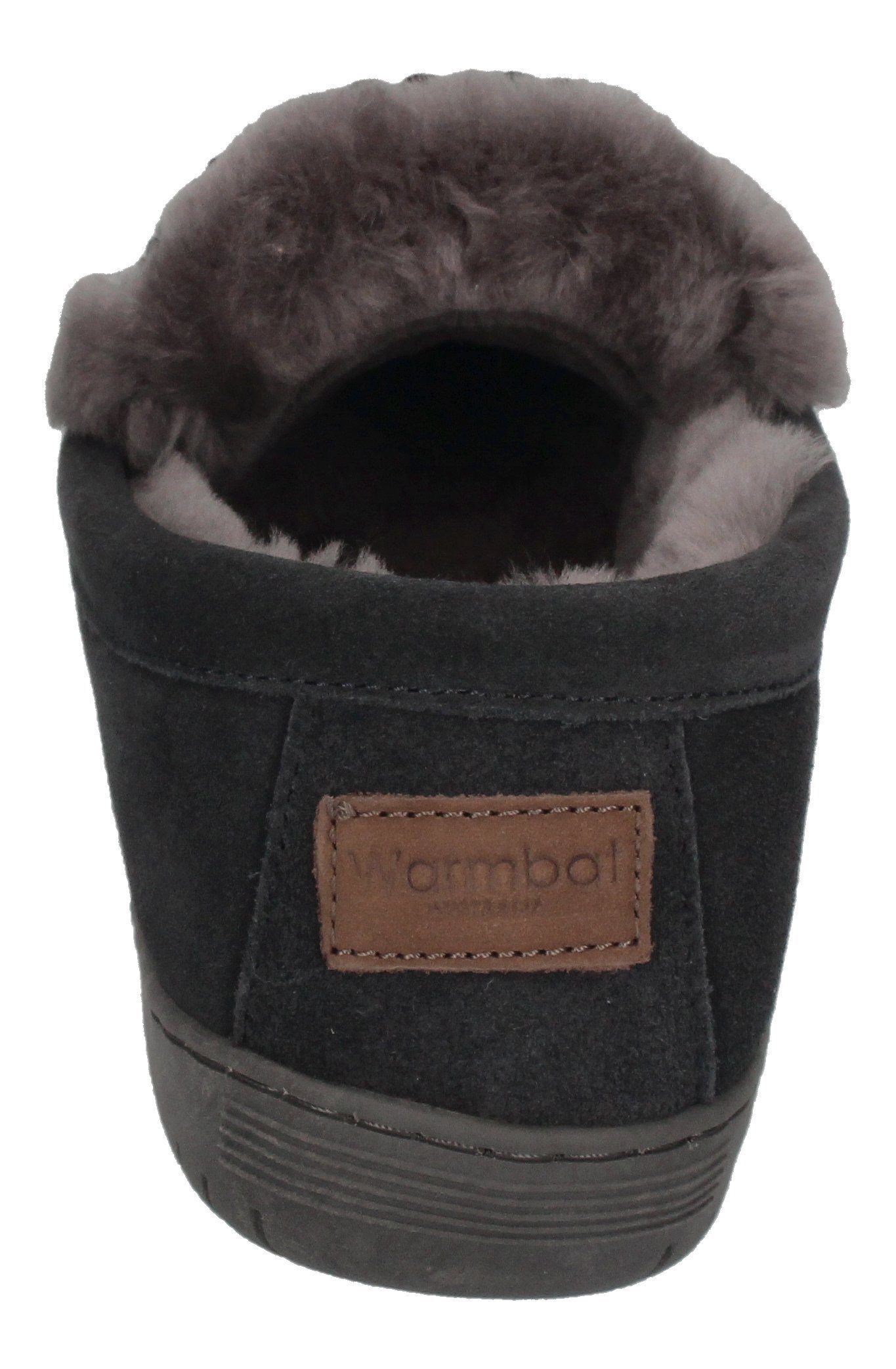 WARMBAT Grizzly Suede GRZ4410-89 Hausschuh Charcoal