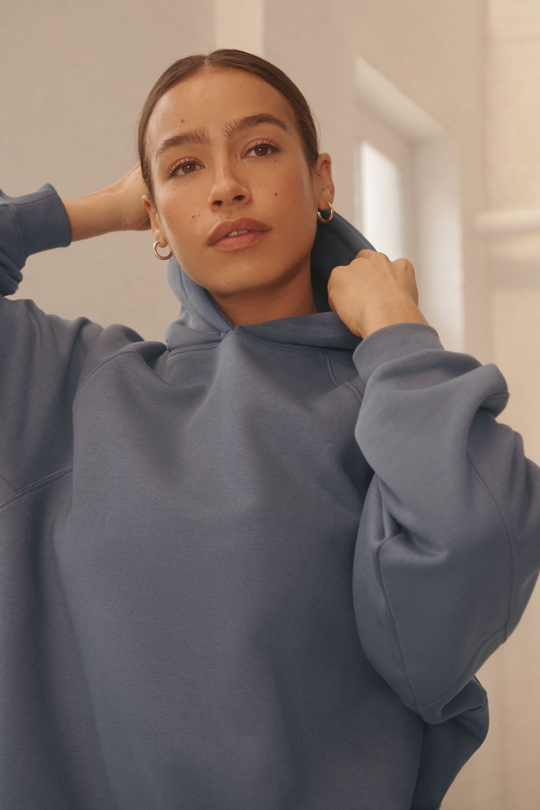 Next Kapuzenpullover Relaxed Fit Hoodie aus schwerem Material, Regular (1-tlg)