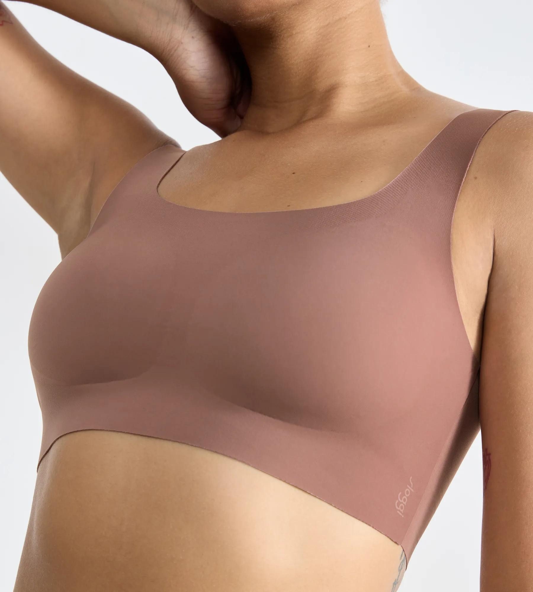 sloggi Bustier ZERO Feel 2.0 mit herausnehmbaren Pads, leichter Halt, Mikrofaser