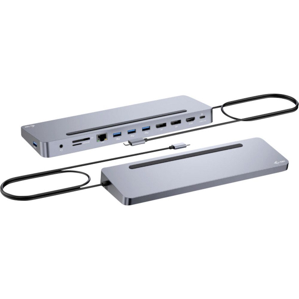 I-TEC Laptop-Dockingstation i-tec USB-C® Dockingstation I-TEC USB-C Metal Ergonomic 4K 3x Disply