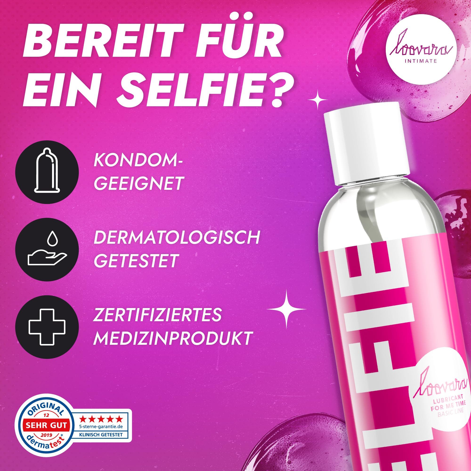 Loovara Gleitgel Loovara Selfie Gleitgel, Packung, 1-tlg.