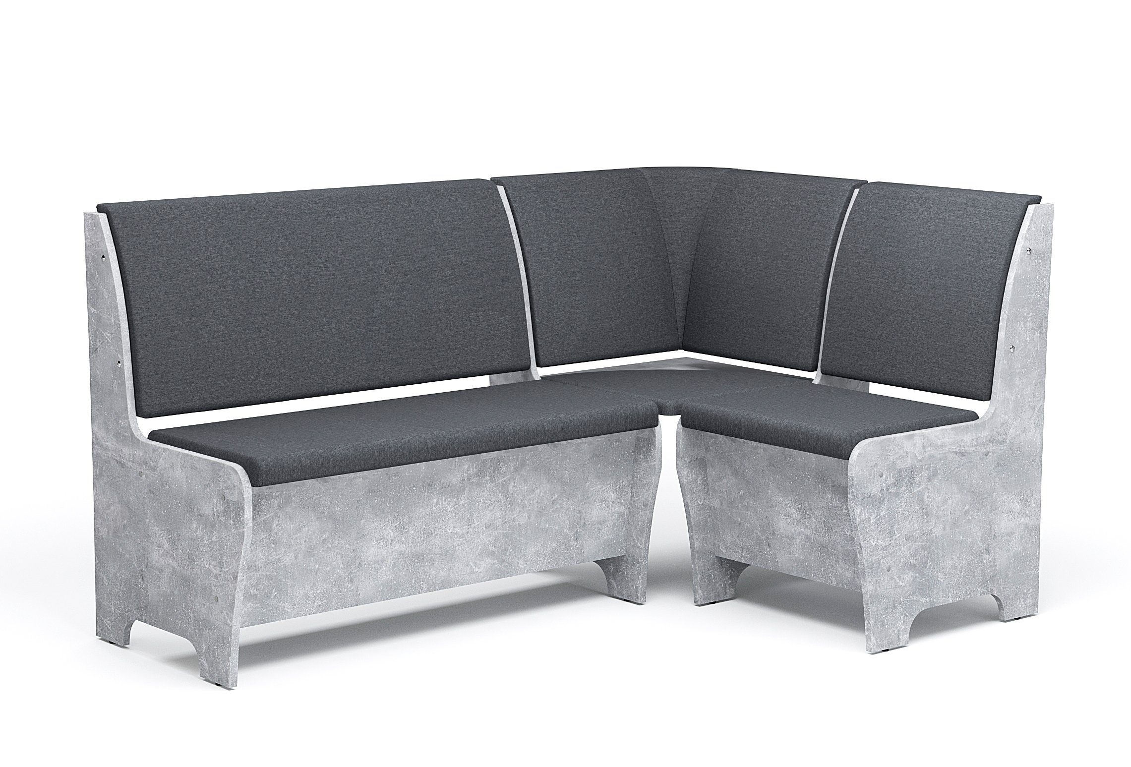 Rodnik Eckbank Tunis, Truhenbank gepolstert günstig online kaufen