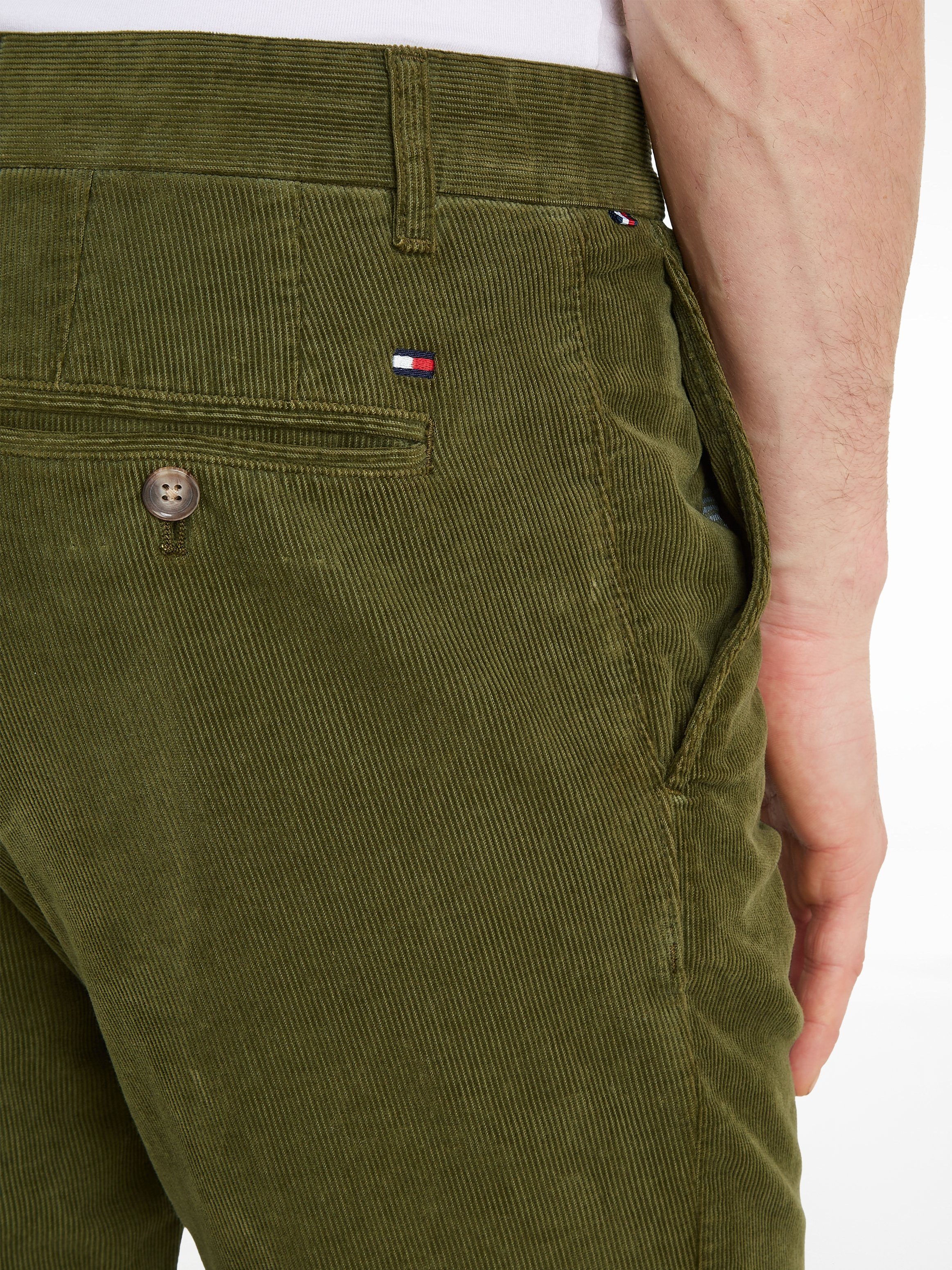 Green Putting Hilfiger CORDUROY Tommy DENTON GMD Chinohose CHINO