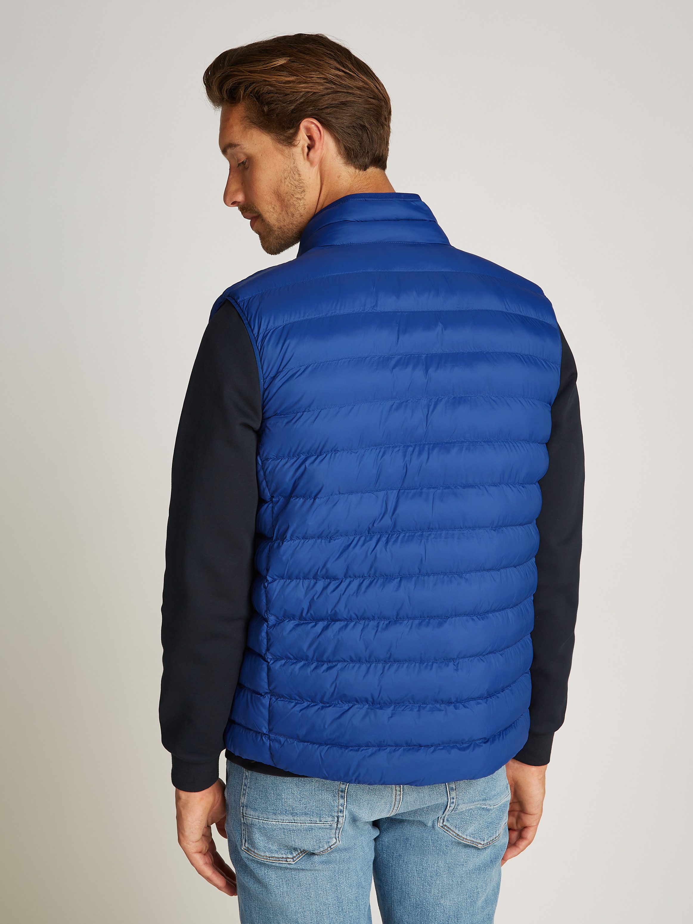 Tommy Hilfiger Steppweste PACKABLE RECYCLED VEST mit Logostickerei