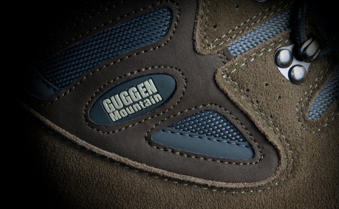 GUGGEN Mountain Herren Wanderschuh M008 Herrenwanderschuh Wanderstiefel Wanderschuh Wasserabweisend; Verstärkte Schuhspitze; Leder