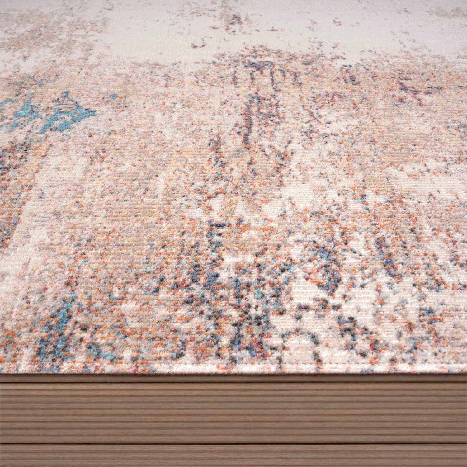 geeignet, Outdoor Paco Torres rechteckig, abstraktes 278, modernes Design, 8 mm, In- Teppich Höhe: Home, Wohnzimmer und