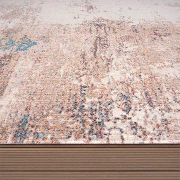 Teppich Torres 278, Paco Home, rechteckig, Höhe: 8 mm, modernes abstraktes Design, In- und Outdoor geeignet, Wohnzimmer