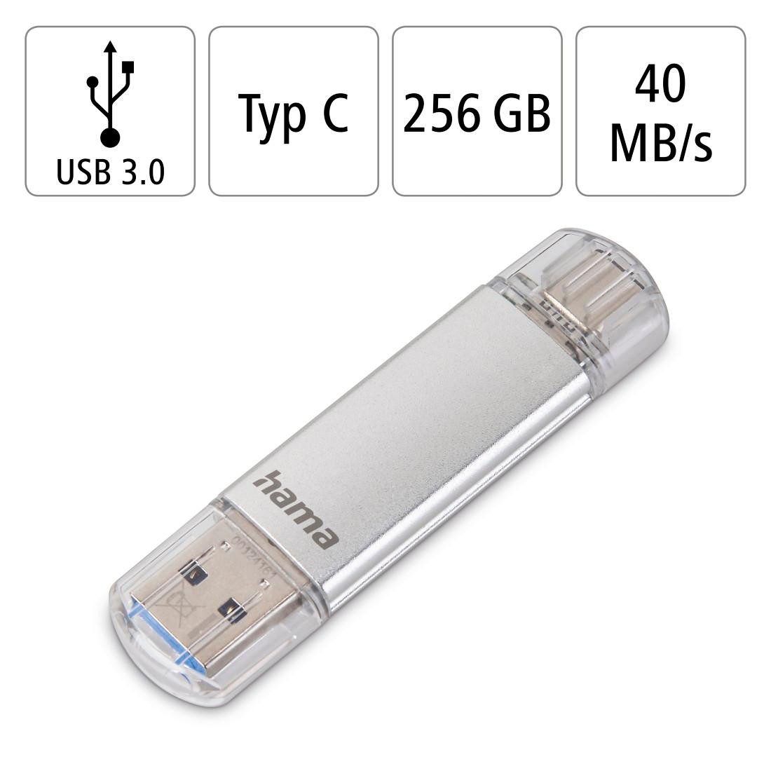 Hama C-Laeta, Type-C USB 3.1/USB 3.0 USB-Stick (USB 3.1)