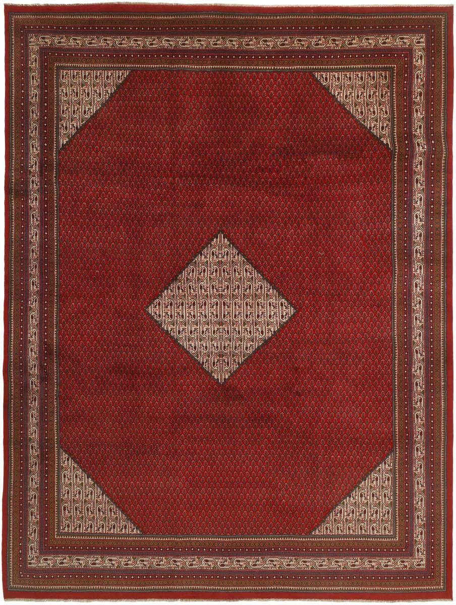 Orientteppich Sarough Mir Nain rechteckig, Höhe: Boteh Trading, Handgeknüpfter 12 mm Orientteppich, 295x393