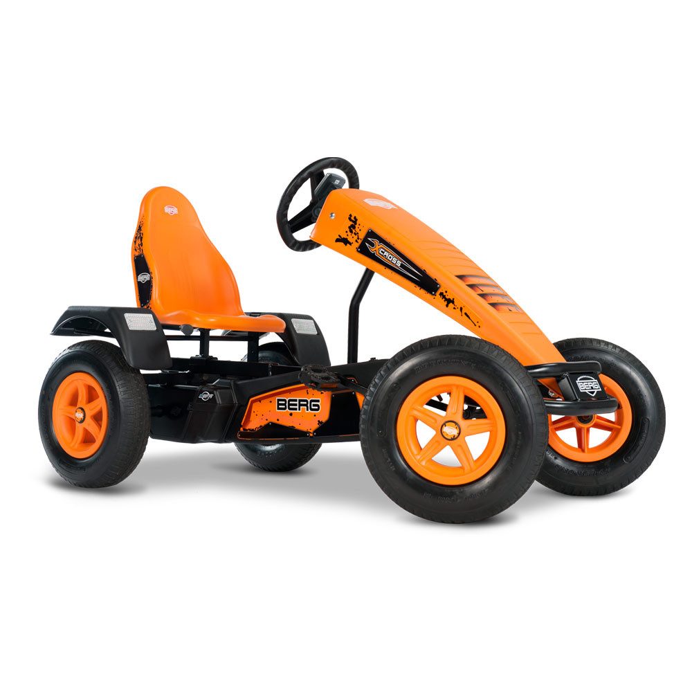 Go-Kart Gokart XXL X-Cross E-Motor Hybrid Dreigangschaltung orange E-BFR-3