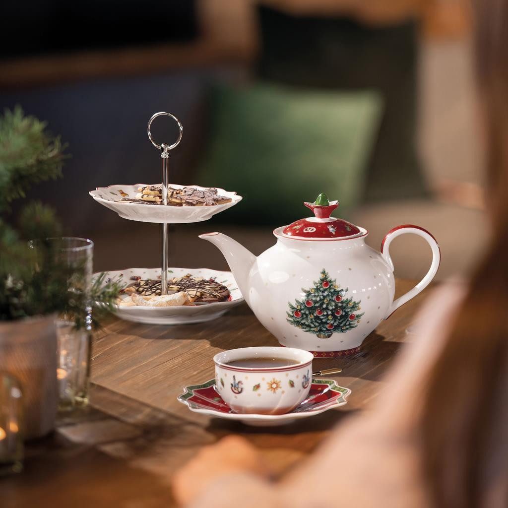 Villeroy & Boch Kaffeeservice Toy's Delight Kaffeeservice 18er Set (18-tlg), 6 Personen, Porzellan