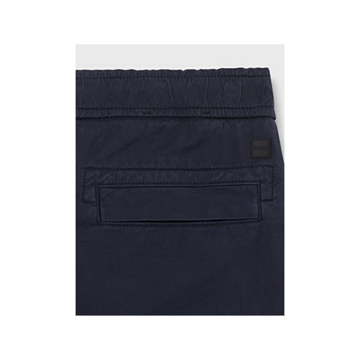 HUGO Shorts (1-tlg) blau regular