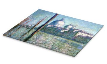 Posterlounge Acrylglasbild Claude Monet, Der Canal Grande, Wohnzimmer Malerei
