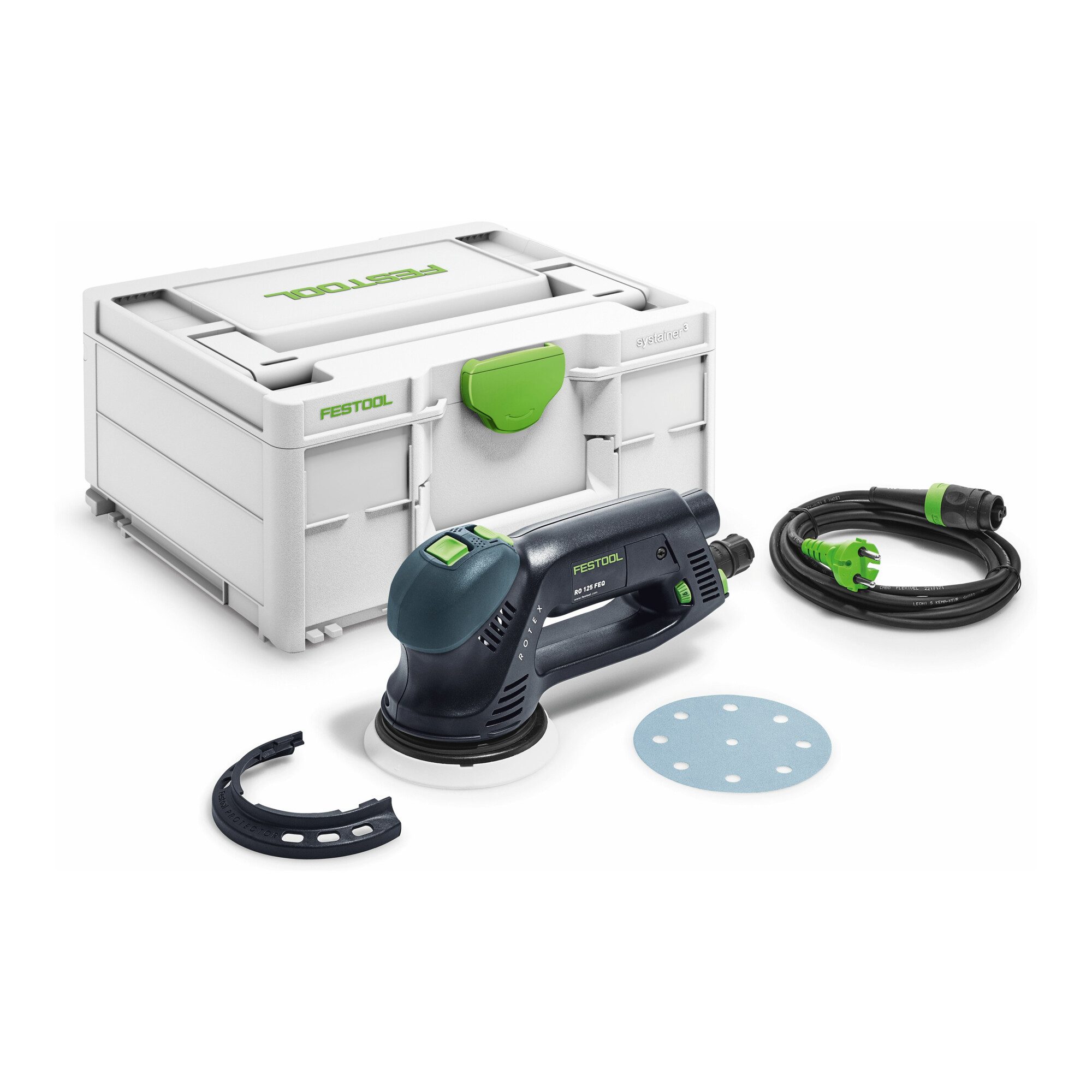 FESTOOL Exzenterschleifer Festool Getriebe-Exzenterschleifer RO 125 FEQ-Plus ROTEX