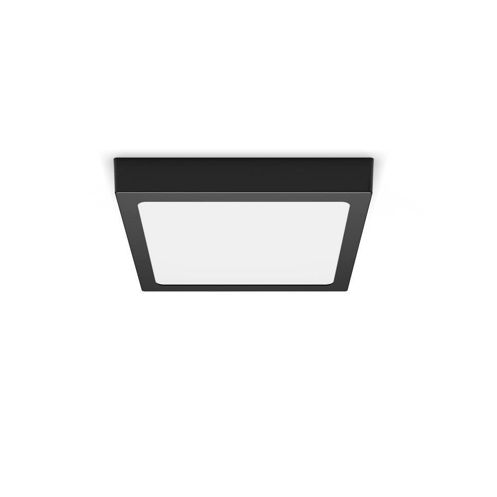 Philips LED Deckenleuchte LED Spot Magneos Surface Mount Eckig in Schwarz 12W 1200lm, keine Angabe, Leuchtmittel enthalten: Ja, fest verbaut, LED, warmweiss, Deckenlampe, Deckenbeleuchtung, Deckenlicht