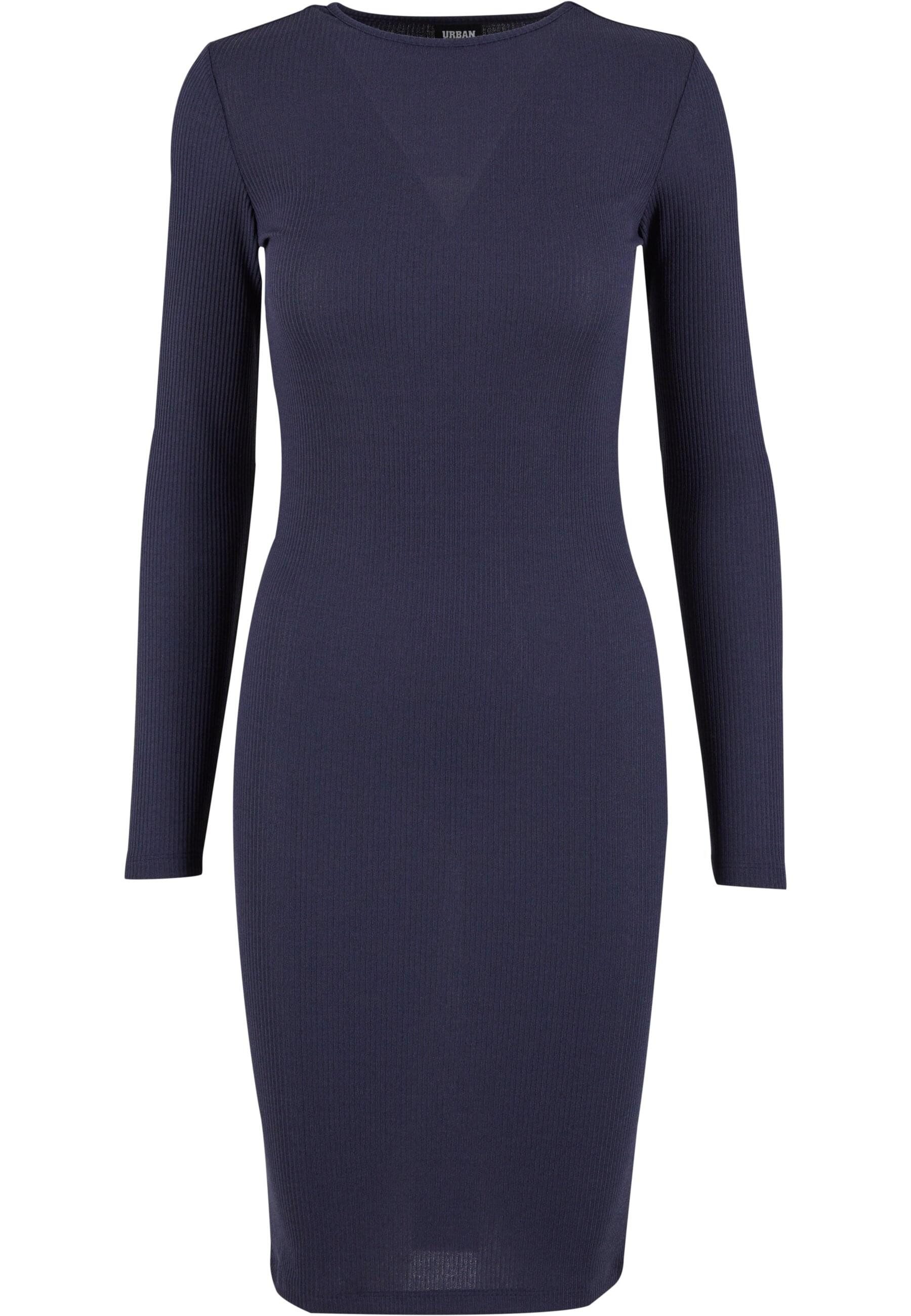 URBAN CLASSICS Shirtkleid Urban Classics Damen Ladies Rib Dress (1-tlg) günstig online kaufen