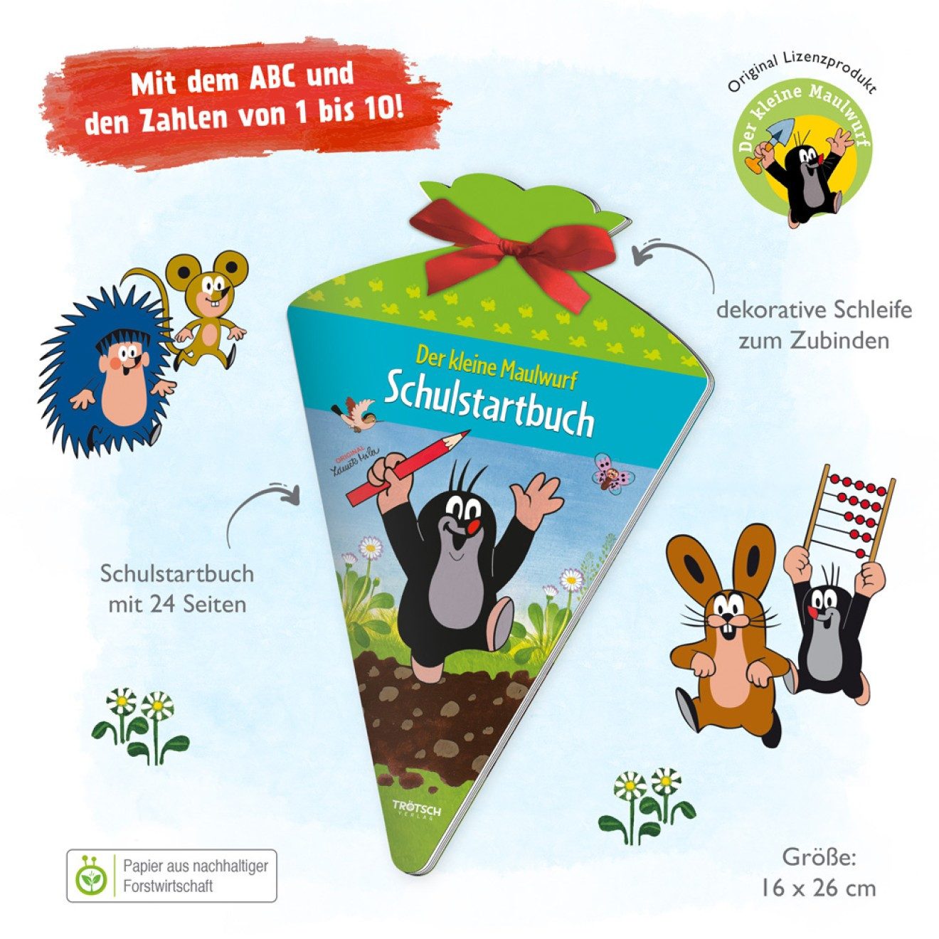 Trötsch Verlag Lernspielzeug Mein tolles Schulstartbuch günstig online kaufen