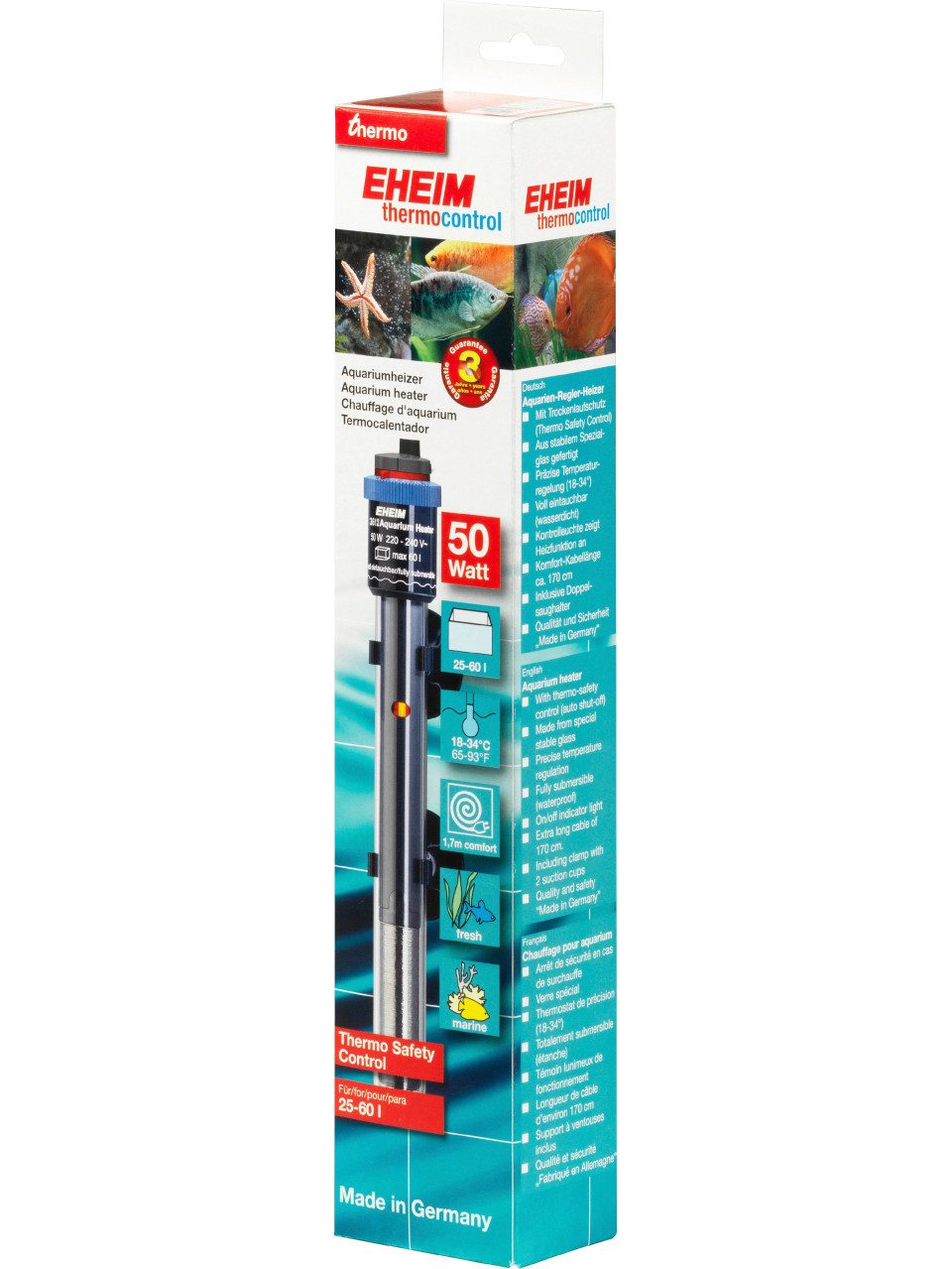 EHEIM Aquarienthermometer Eheim thermocontrol 50 Aquarienheizer