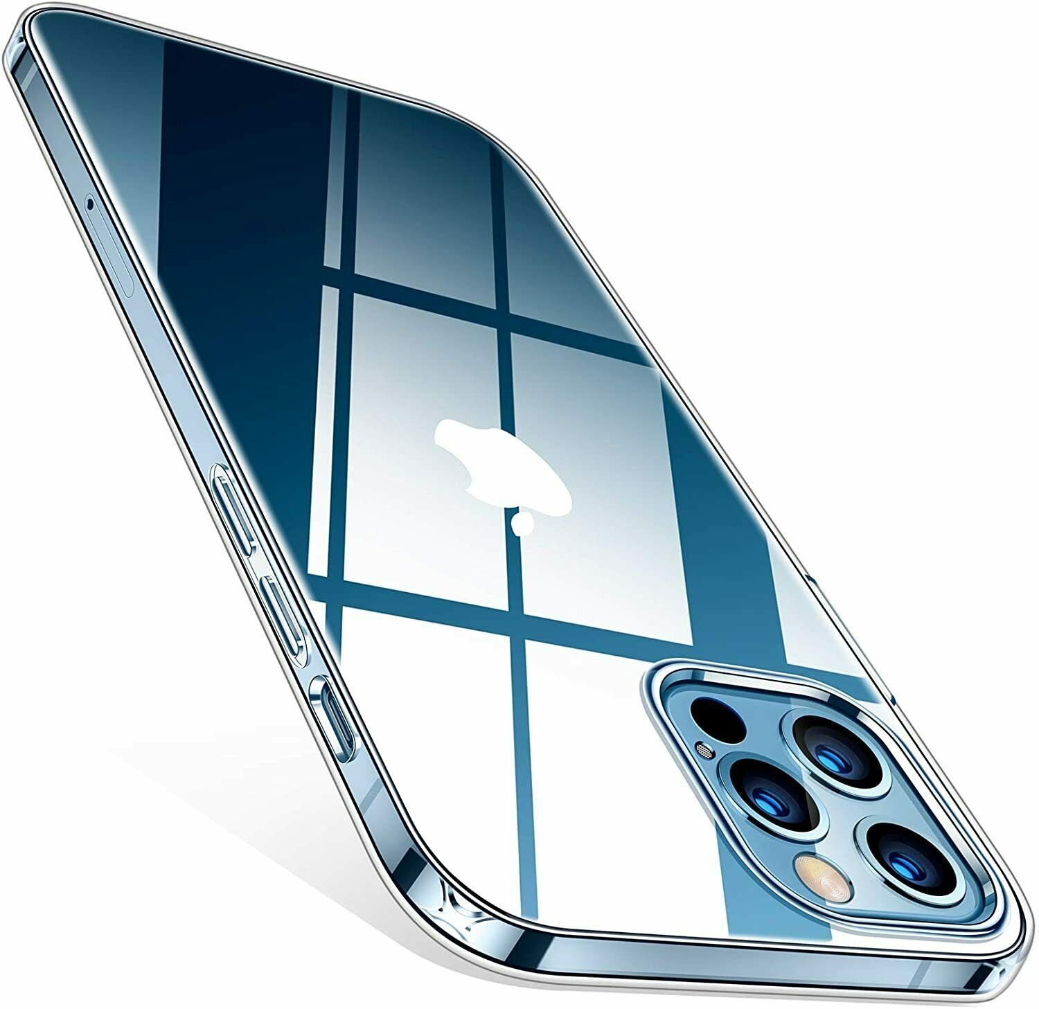 MSM Handyhülle Hülle für Apple iPhone 12 / Pro / Max / Mini Silikon Schutz Case Slim – Bild 3 von 5