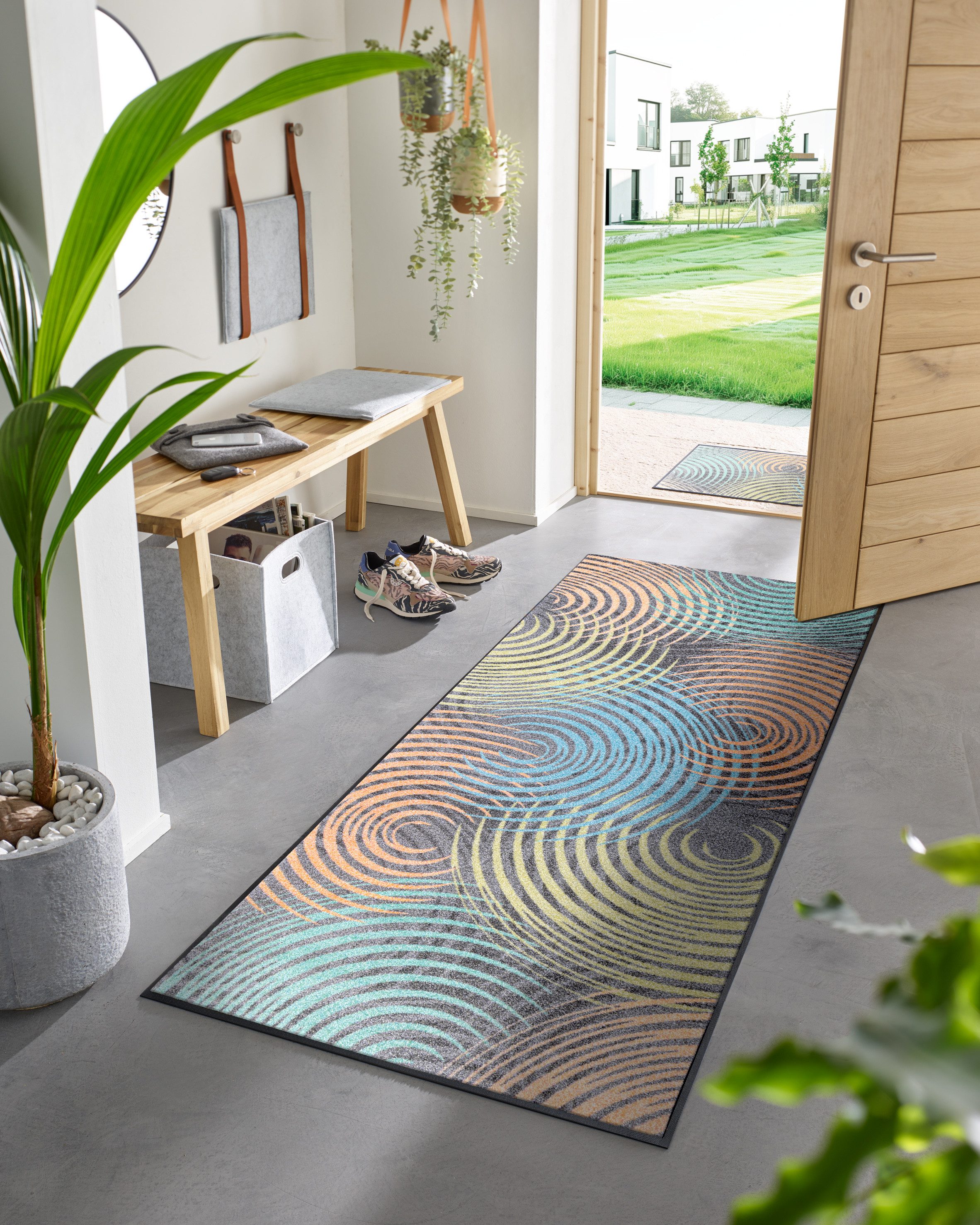 wash+dry by Kleen-Tex Teppich Ondole, rechteckig, Höhe: 7 mm günstig online kaufen