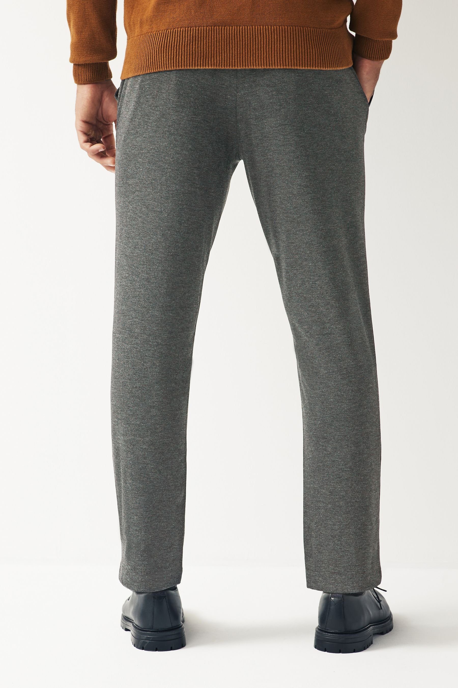 Next Stretch-Hose Smart Comfort Grey Slim Fit (1-tlg) Stretch-Hose