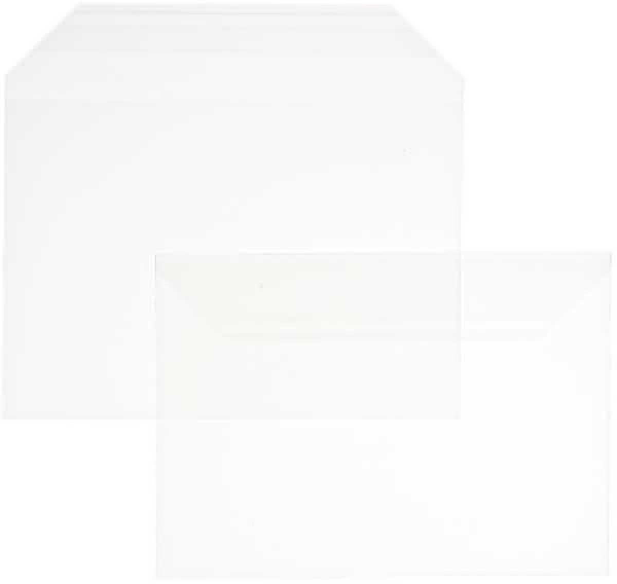 Thumbnail - Blanke Briefhüllen Briefumschlag Briefumschläge Offset transparent C4 100 my haftklebend VE=100 Stück .
