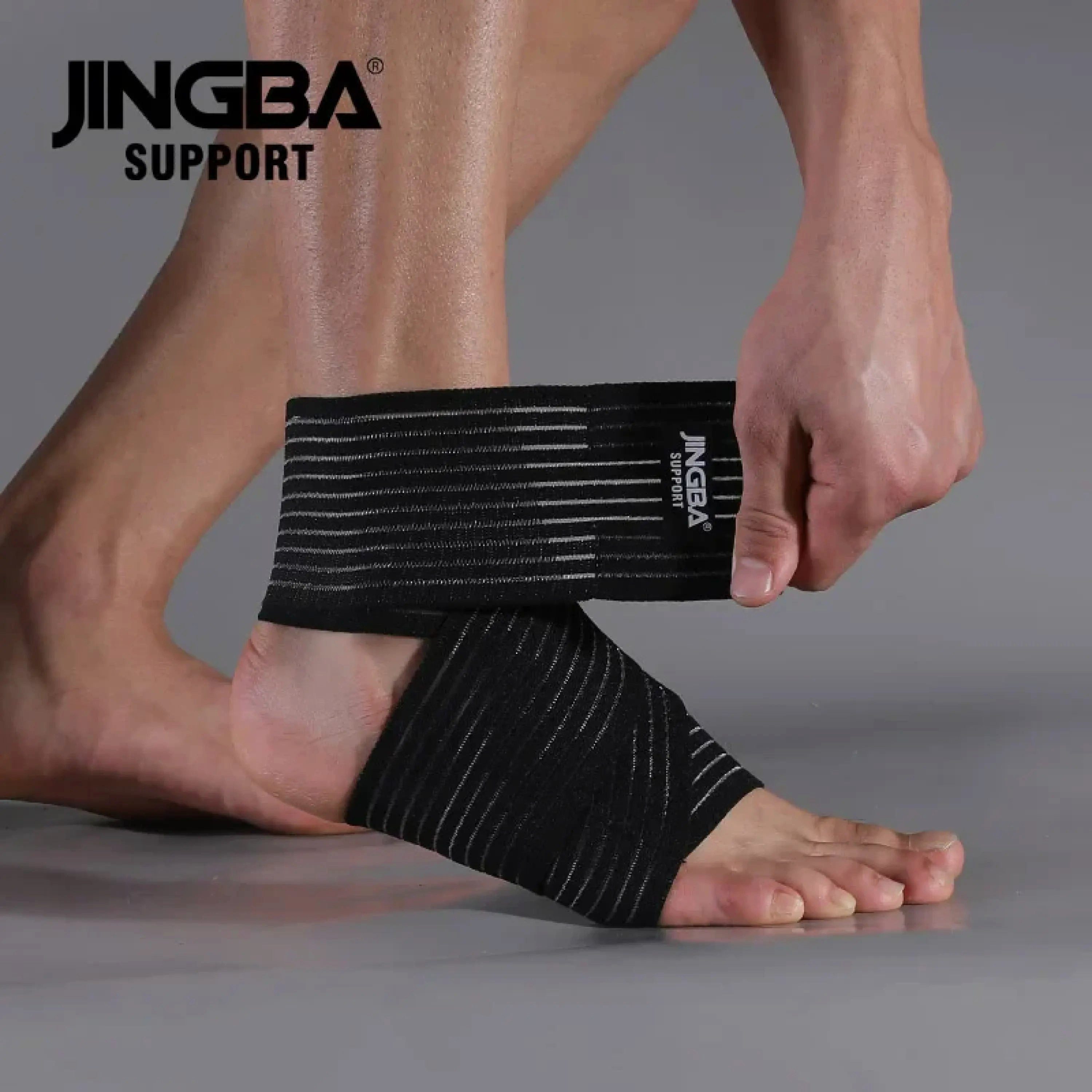 Sport-Knight® Fußgelenkbandage Elastische Knöchelbandage zum Wickeln, Sprunggelenkbandage in 2 Цвета(ов)