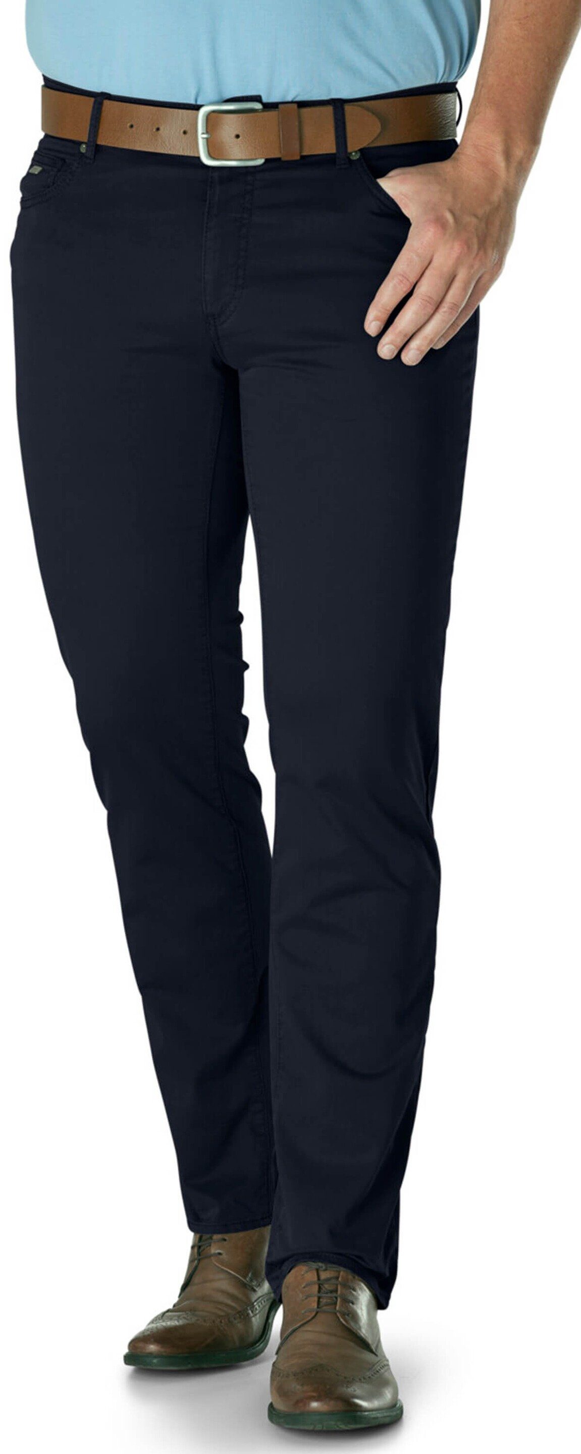 5-Pocket-Jeans Cadiz Marathon marine Modern Fit