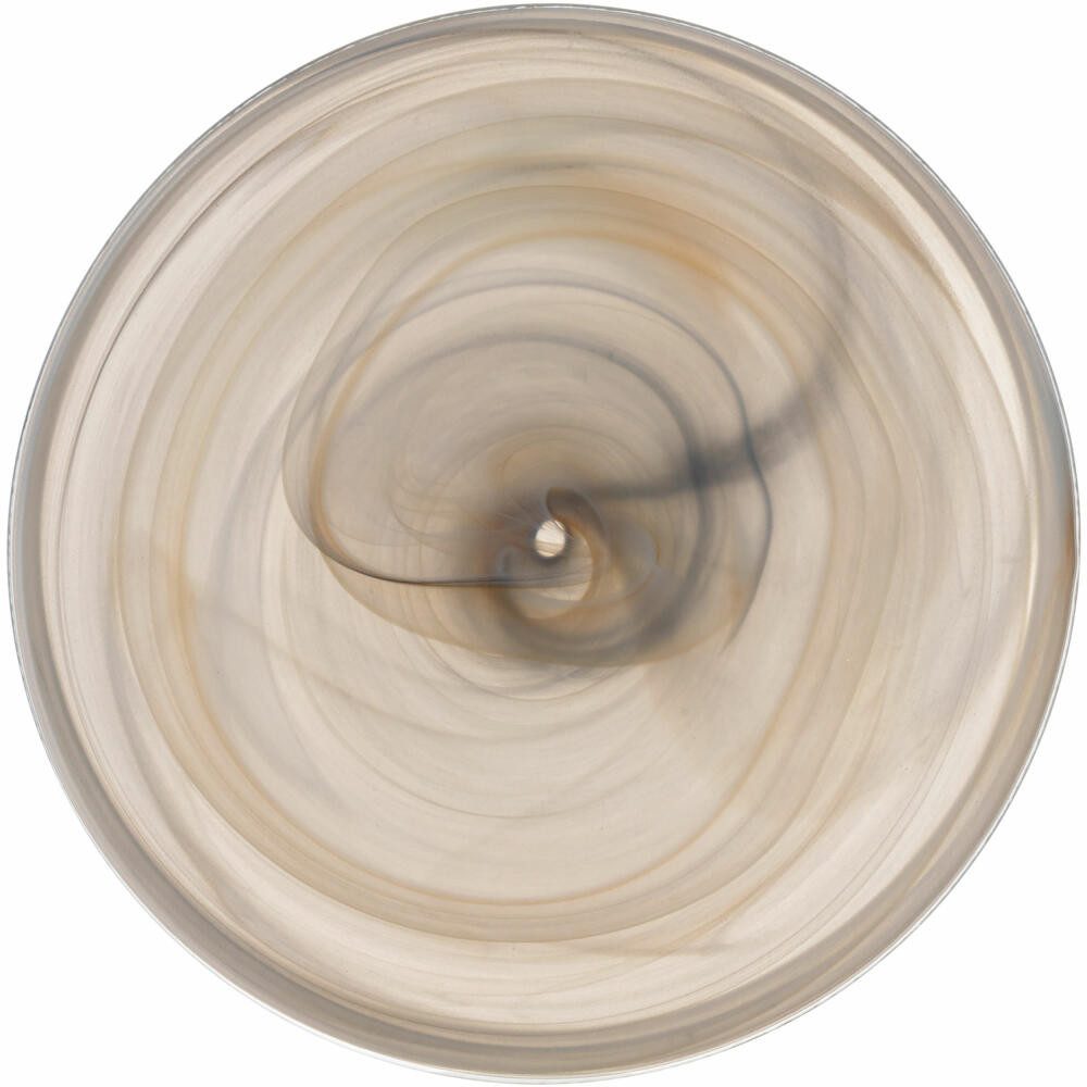 Teller Alabastro Beige / Schwarz Ø 18 cm