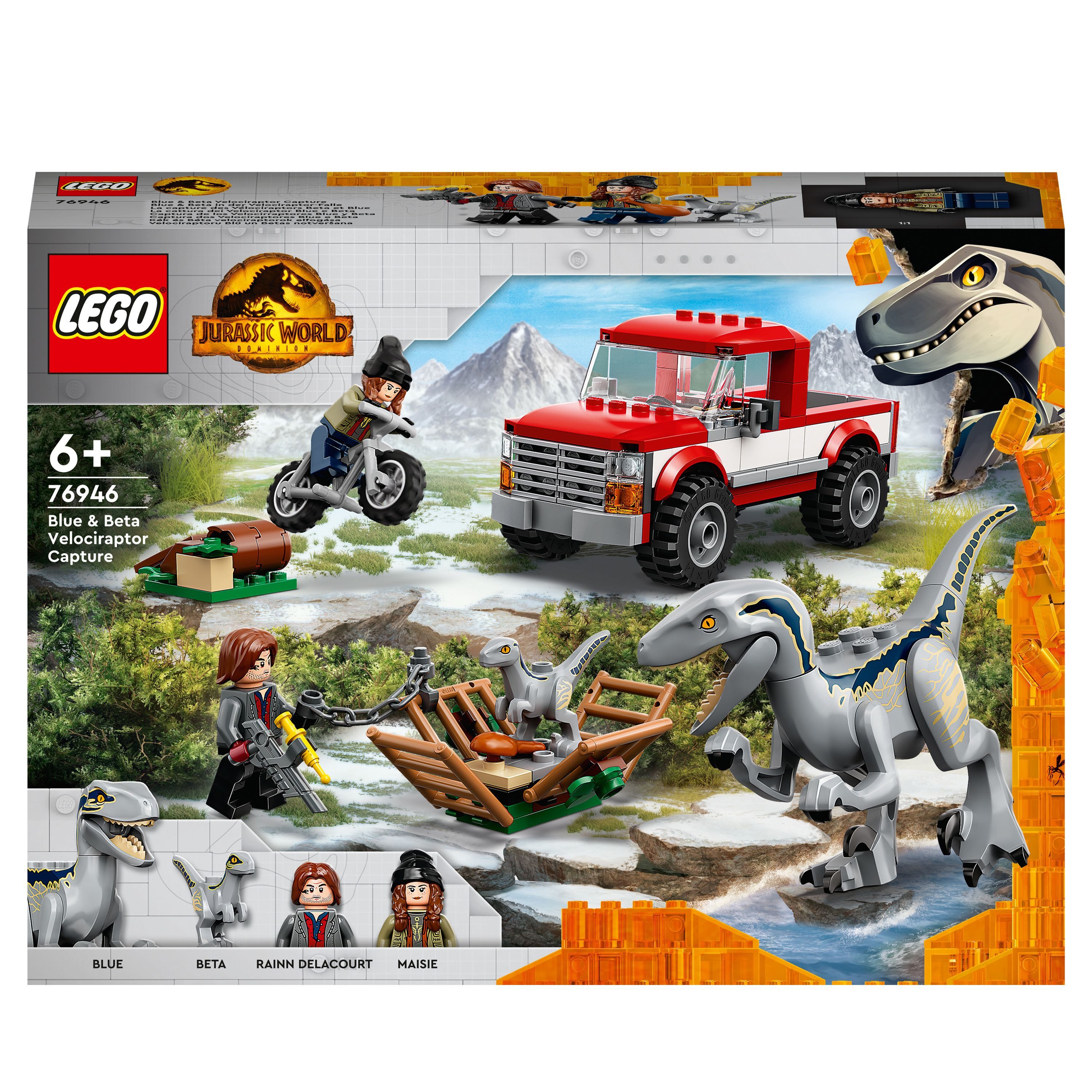 LEGO® LEGO Blue & Beta in der Velociraptor-Falle Konstruktionsspielsteine