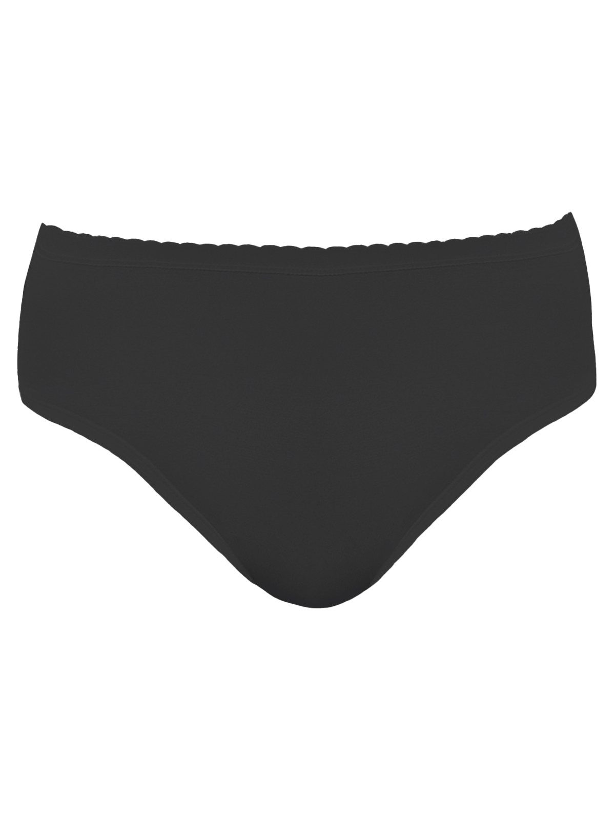 Pompadour Bikinislip 3er Pack Damen Jazzpant Pure (Packung, 3-St) gerundeter Beinausschnitt